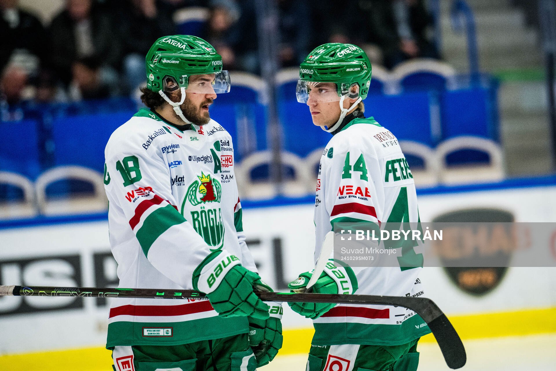 Rögles Dennis Everberg och Jacob Peterson