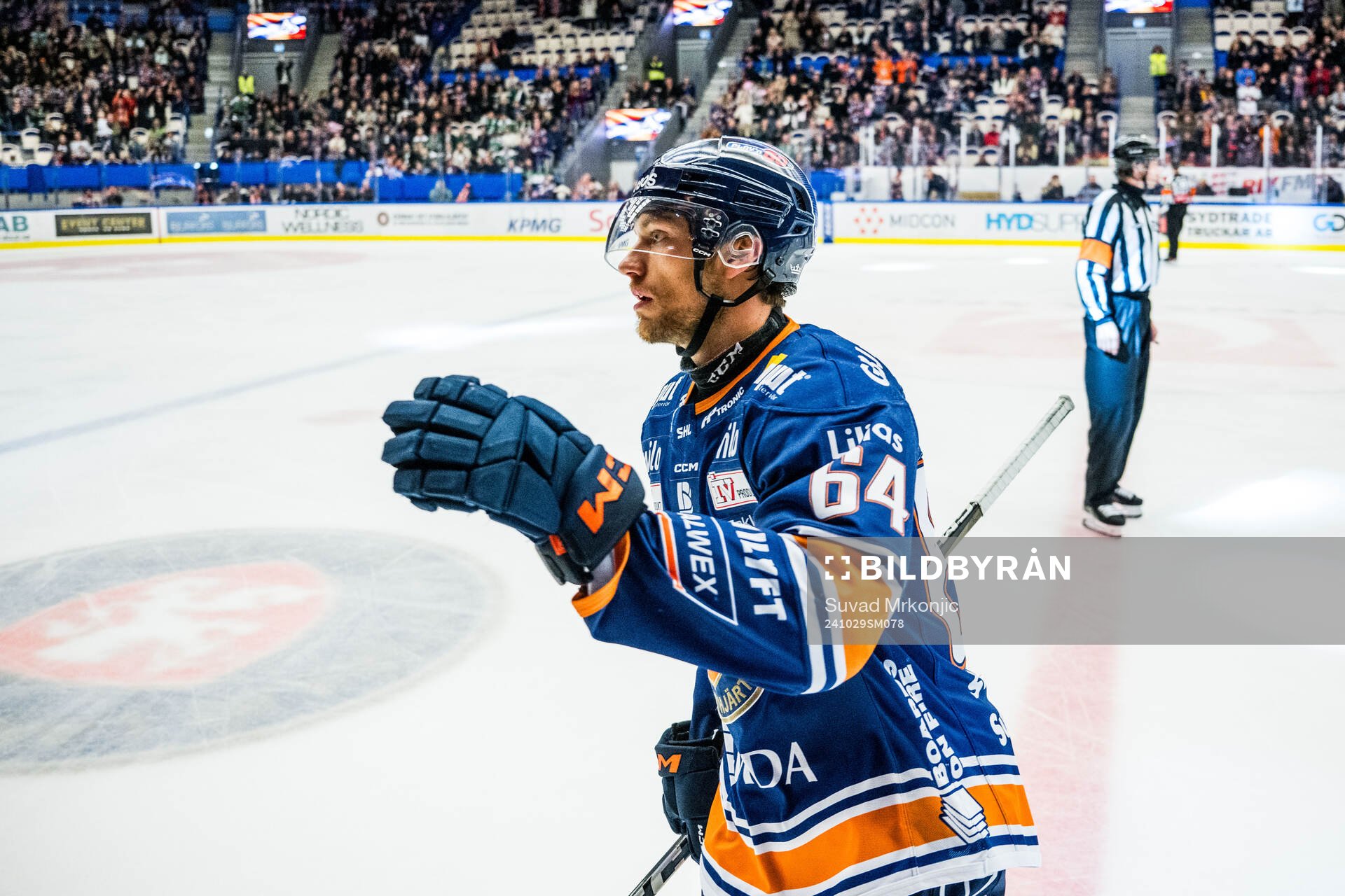 Växjös Eric Martinsson jublar