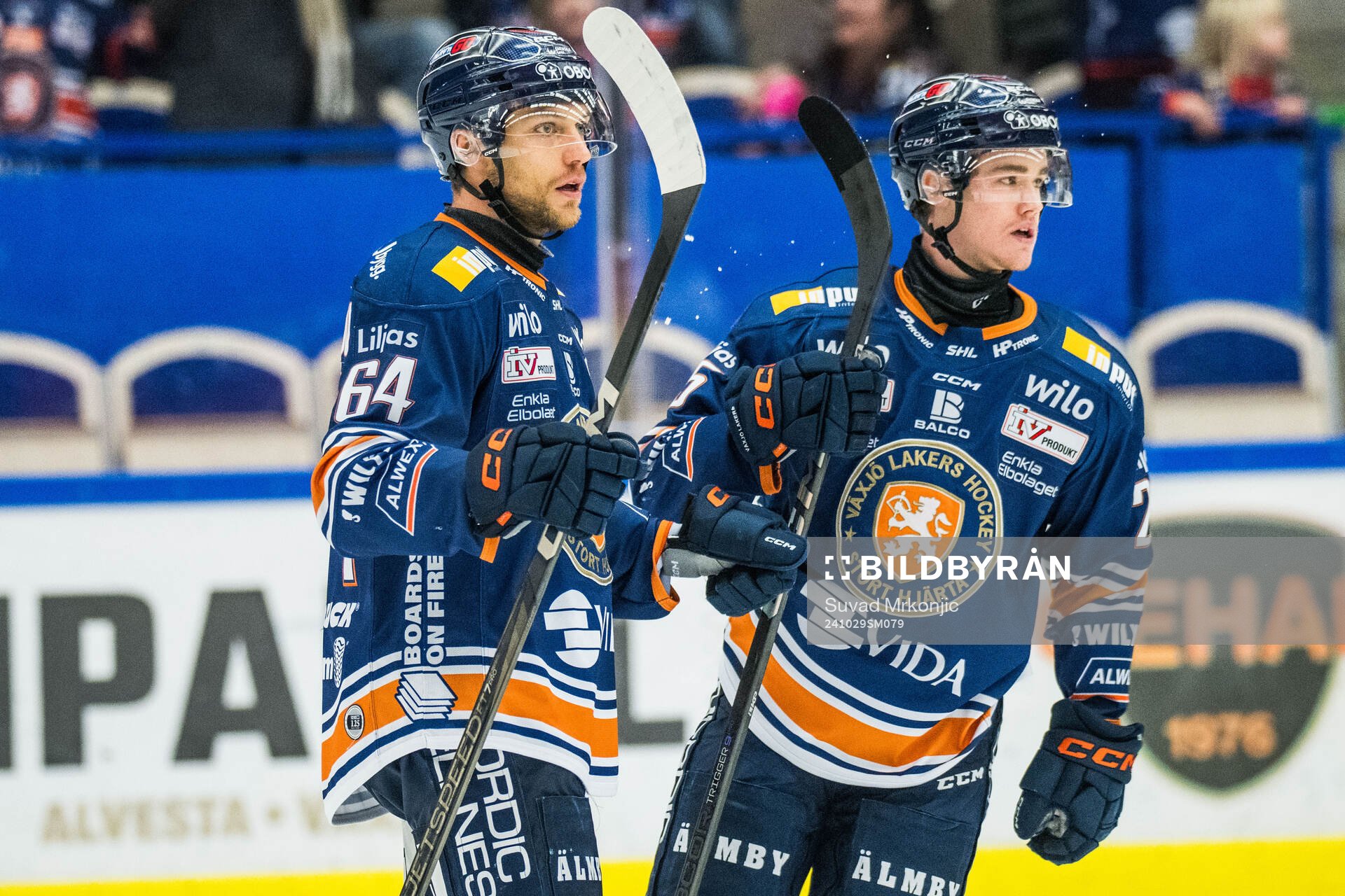Växjös Eric Martinsson jublar
