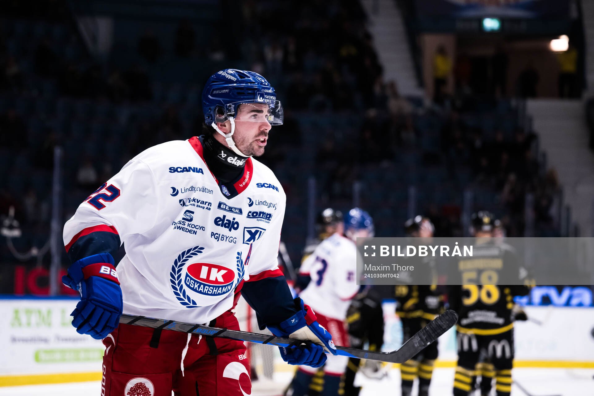 IK Oskarshamns Erik Reed Bradford