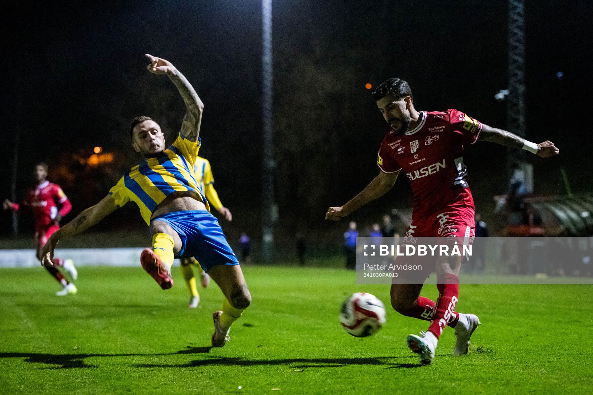 Eskilsminne IFs Casper Seger och Elfsborgs Rami Kaib