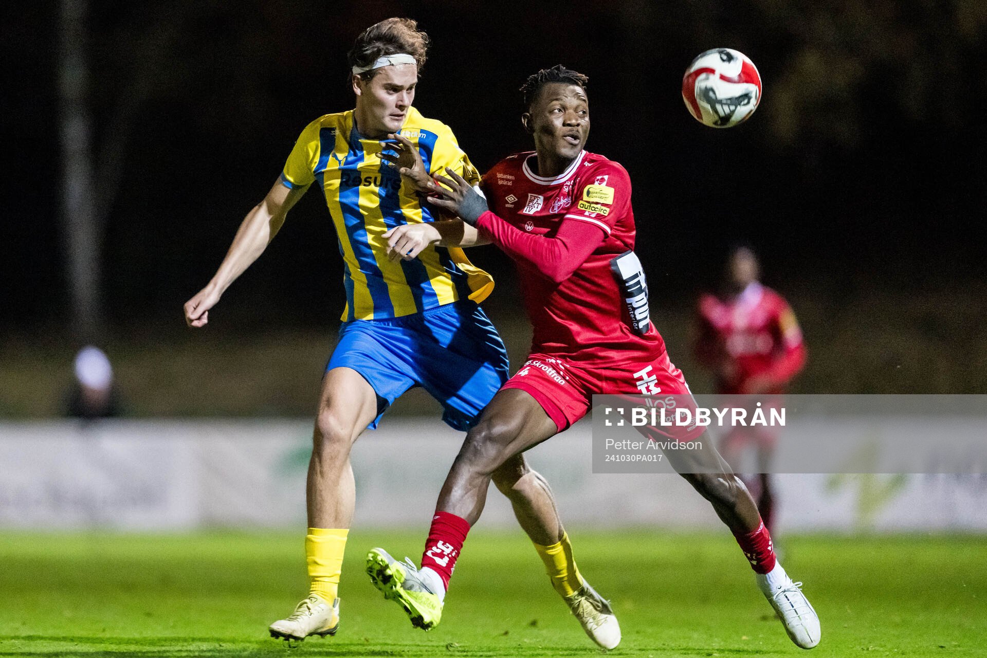 Eskilsminne IFs Johan Albin och Elfsborgs Jalal Abdullai