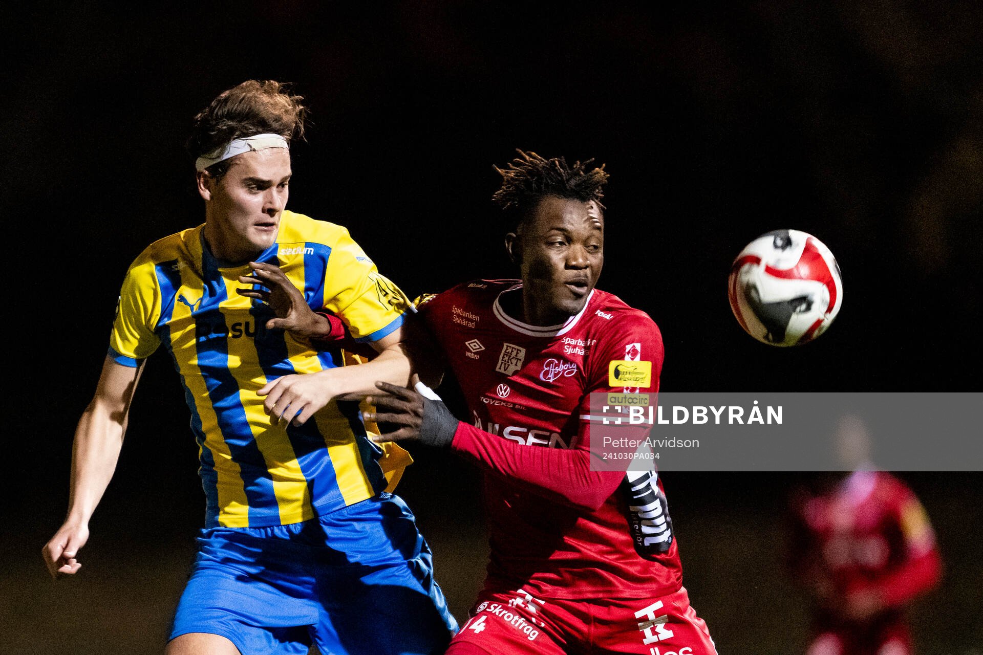 Eskilsminnes Johan Albin och Elfsborgs Jalal Abdullai