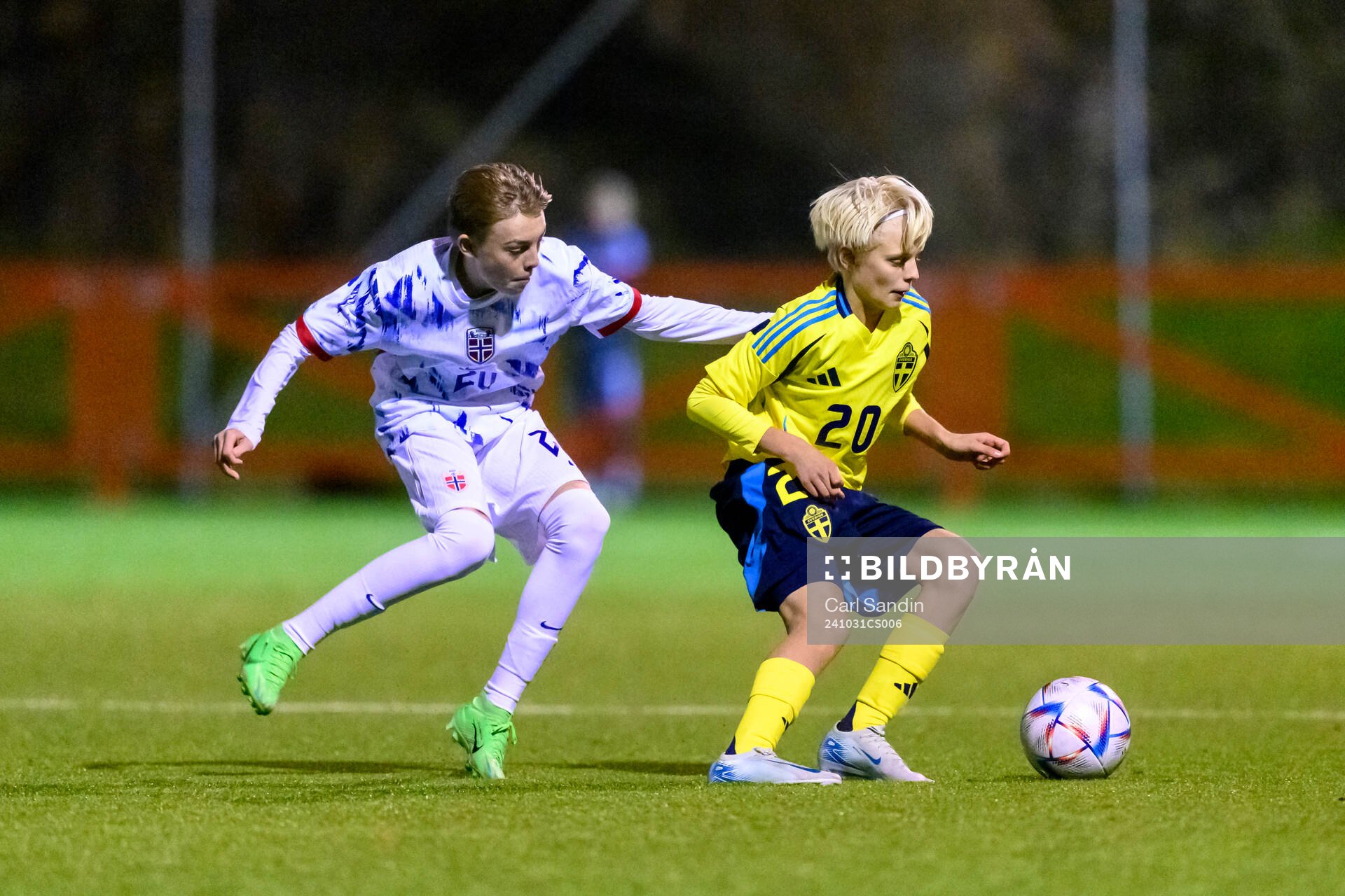 Jonas Jacobsen of Norway and Sixten Floric of Sweden
