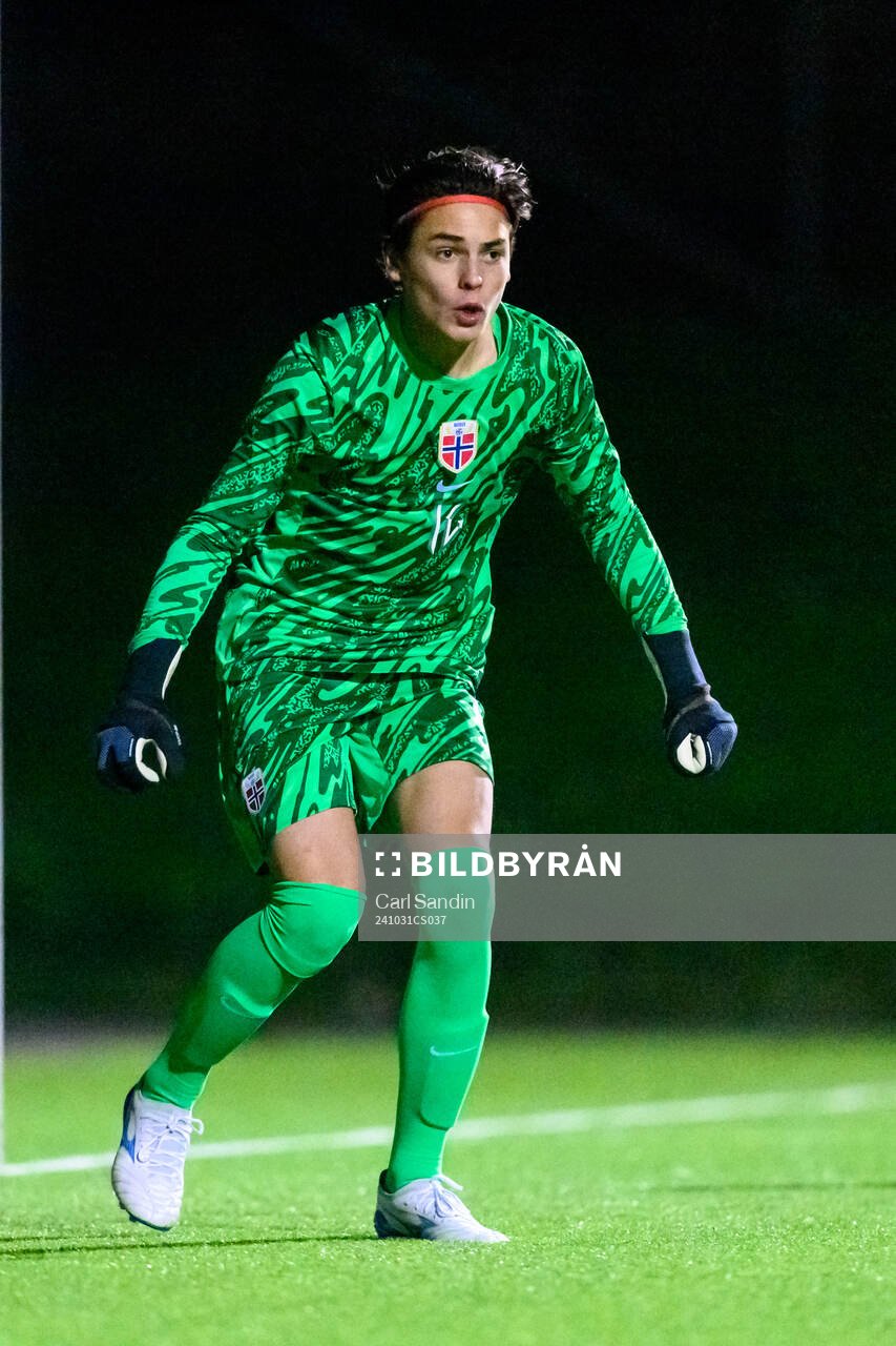 Goalkeeper Joshua Philip Cameron Aanslokken of Norway
