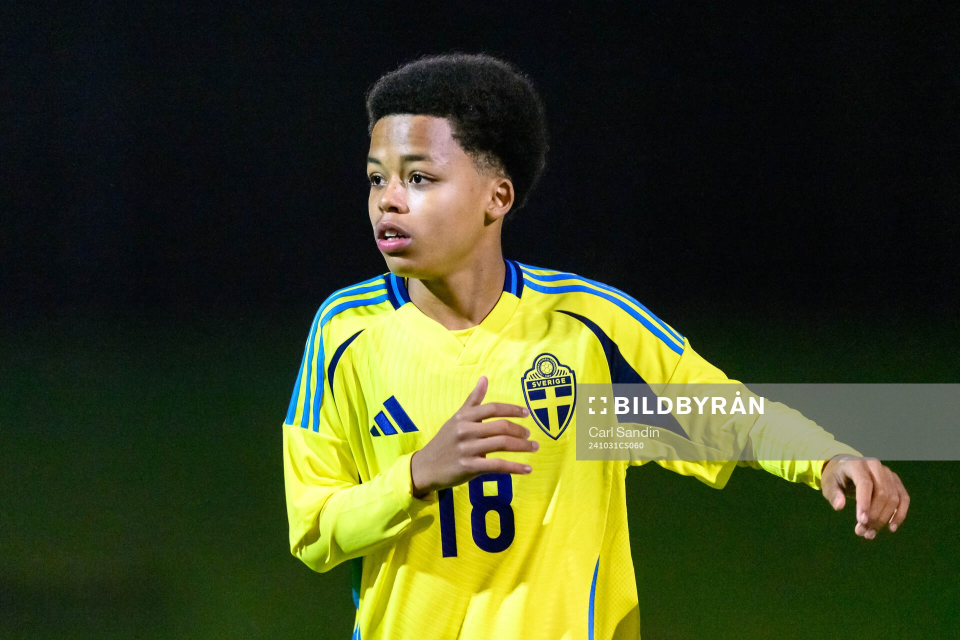 Jayden Guei Johansson of Sweden