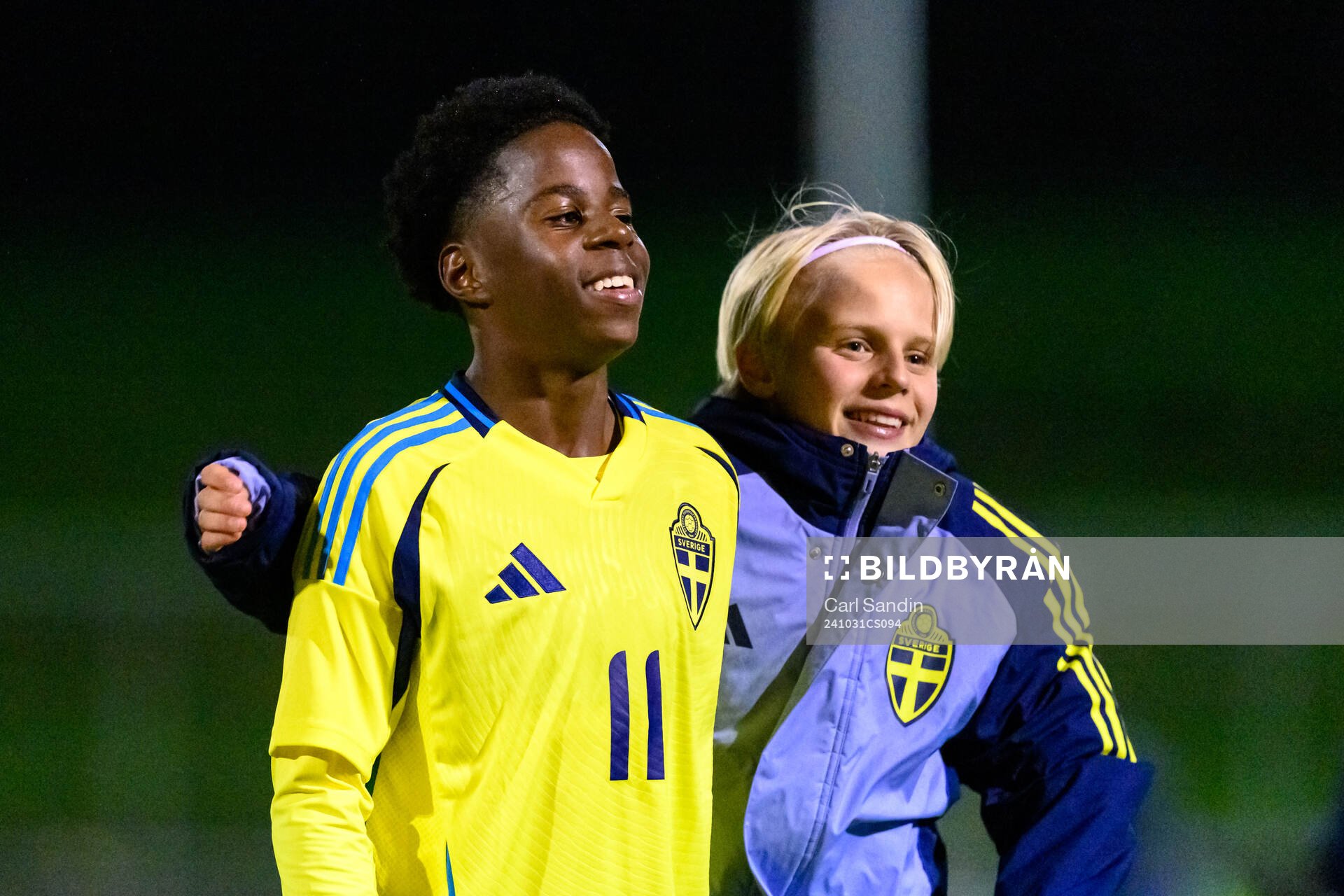 Eddy Kejang and Sixten Floric of Sweden