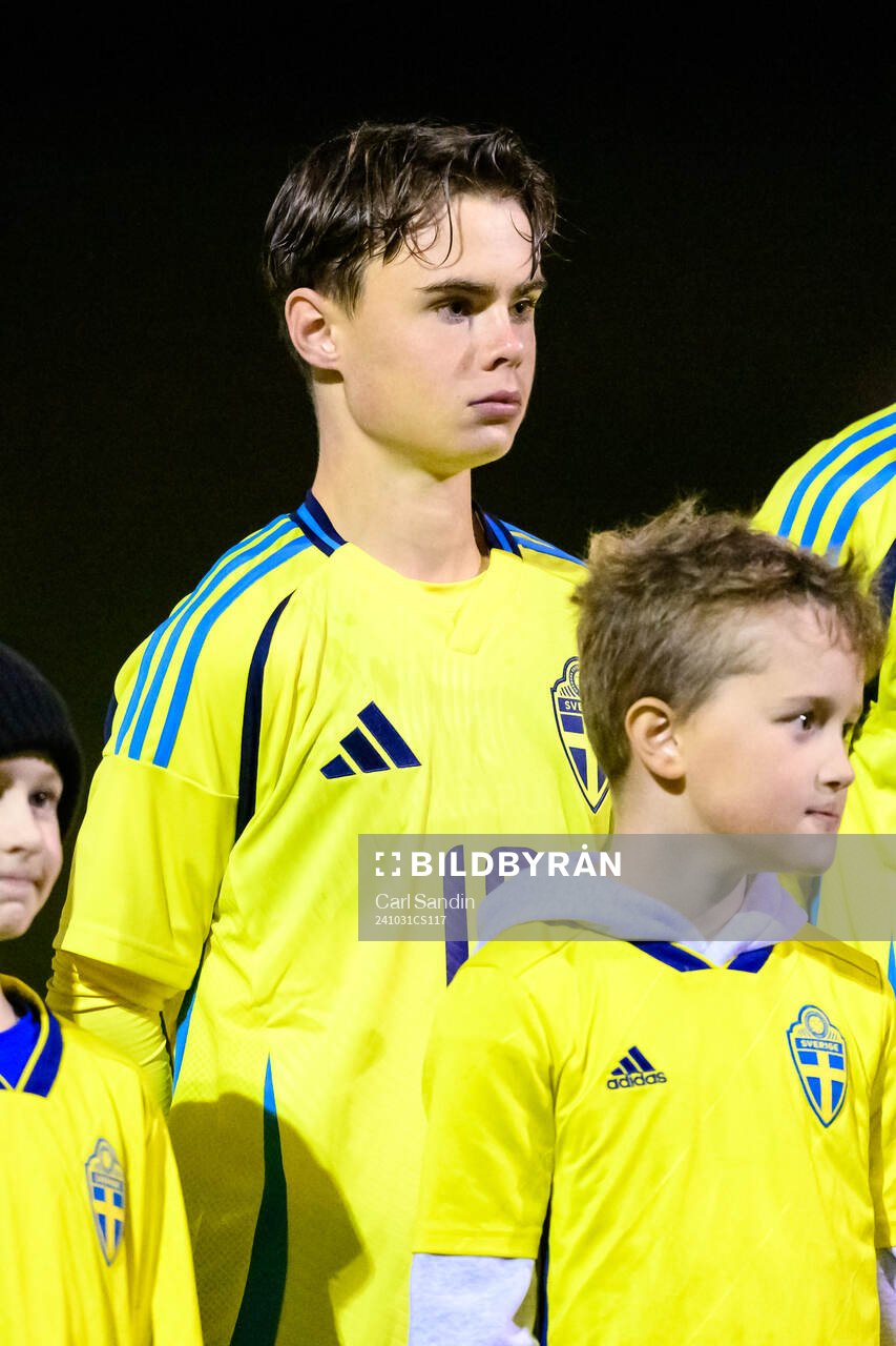 Petrus Nordberg of Sweden at lineup