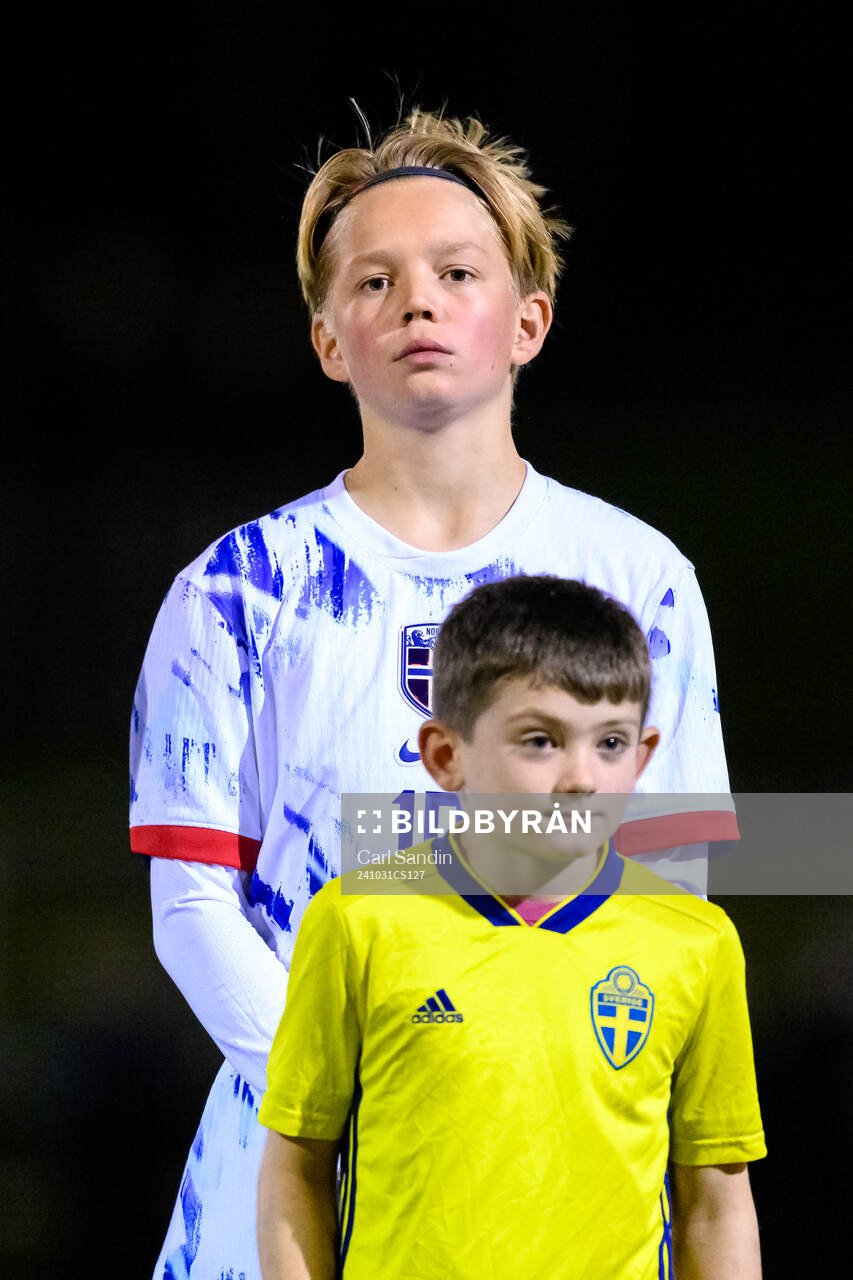 Christopher Salvesen Svenning of Norway at lineup