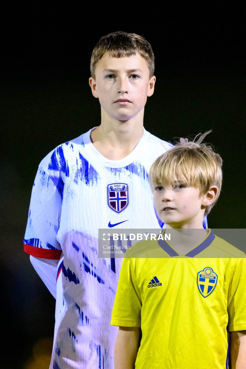 Sivert Eineum Stene of Norway at lineup