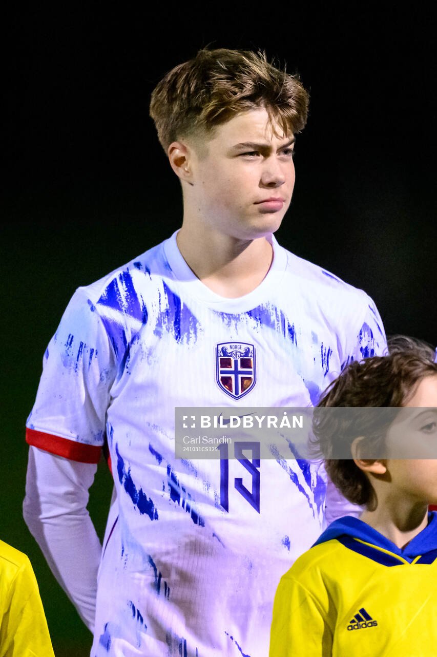 Noah Berger of Norway at lineup