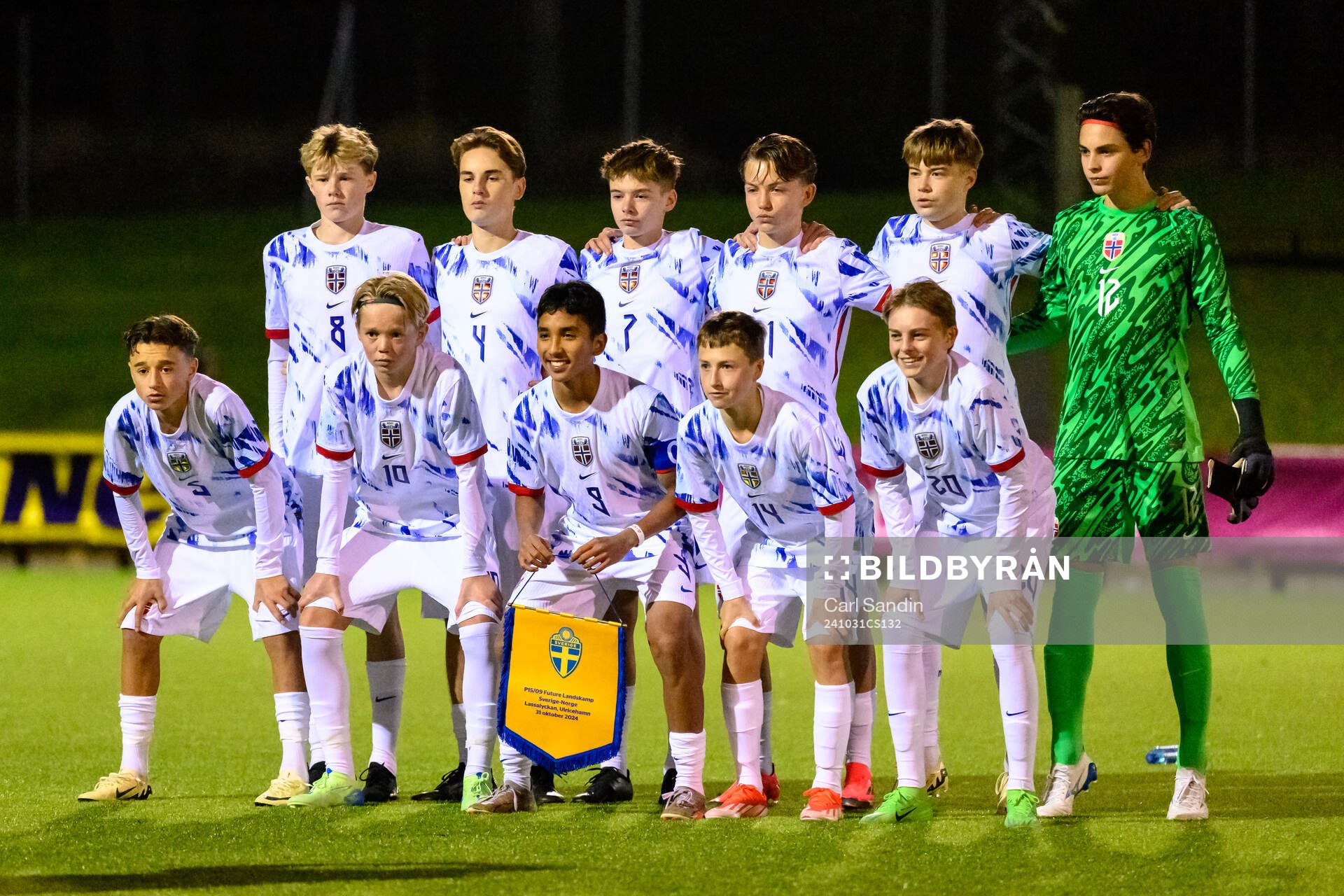 Starting eleven of Norway
