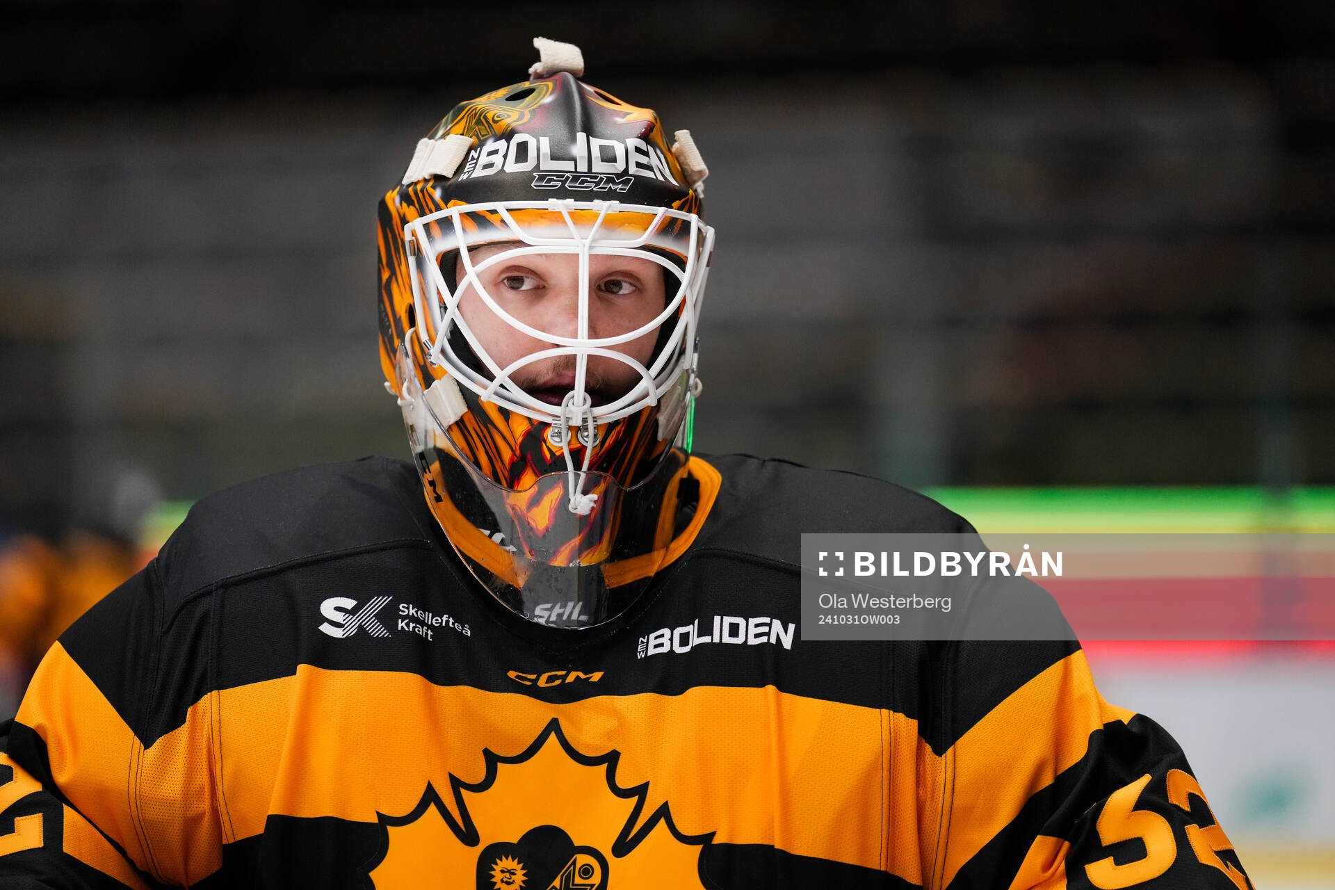 Skellefteås målvakt Linus Söderström