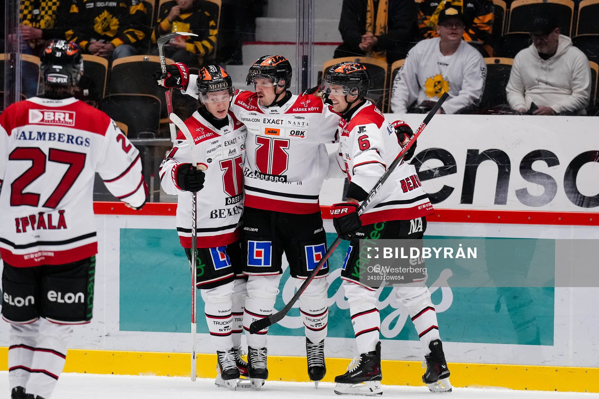 Örebros Patrik Karlkvist jublar