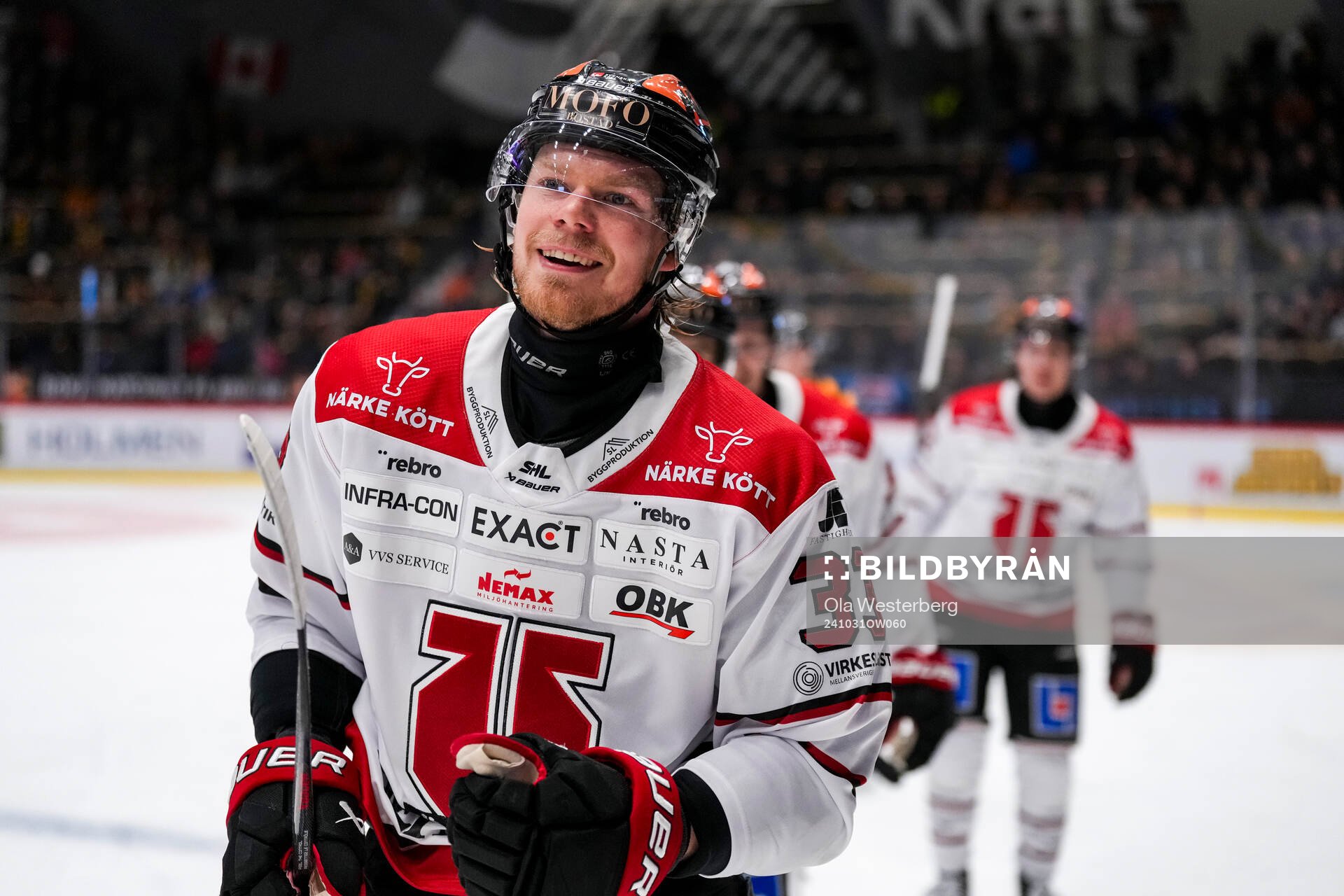 Örebros Christopher Mastomäki jublar