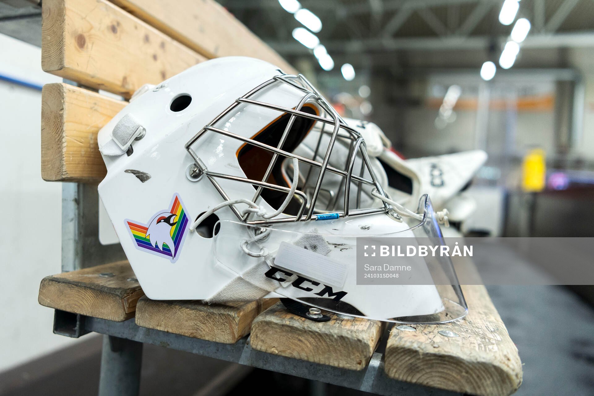 Norrbottens målvaktshockeyhjälm