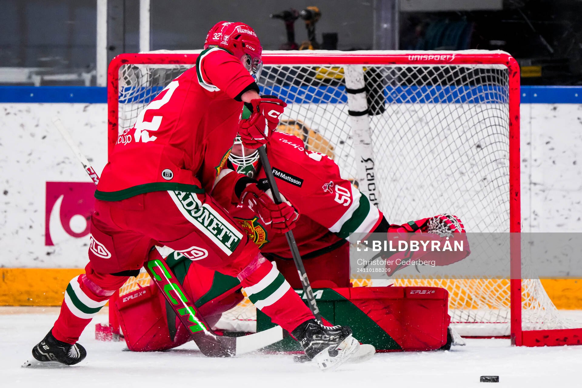 Moras målvakt Topias Leinonen