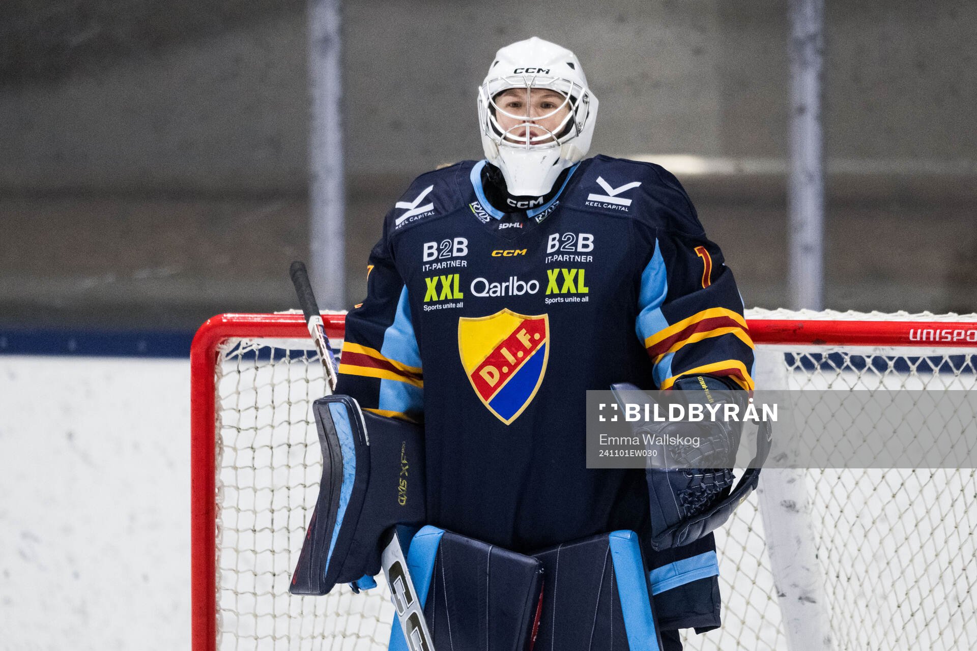 Djurgårdens målvakt Lia Leiderö Palmlöv