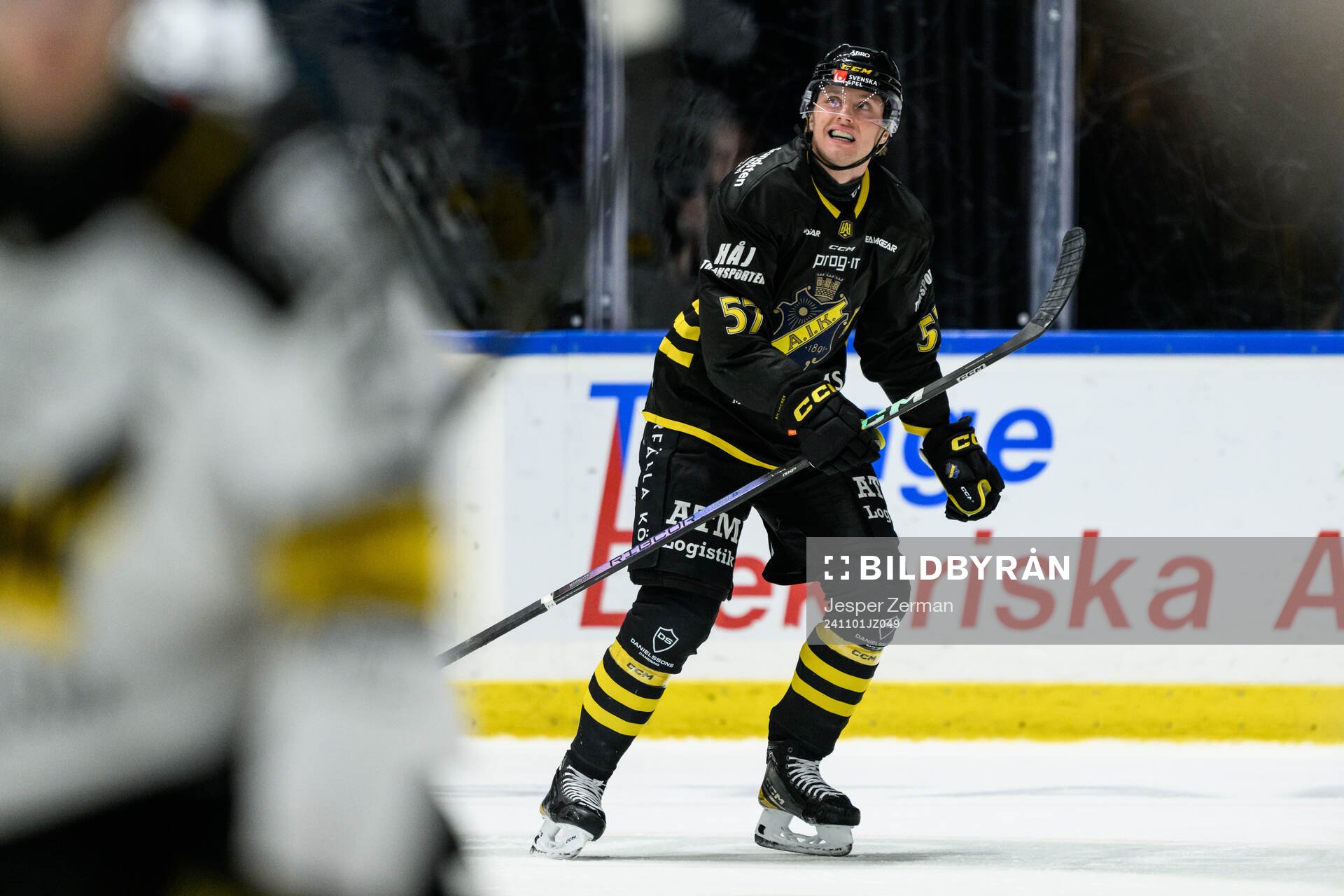 AIKs Alfred Barklund jublar