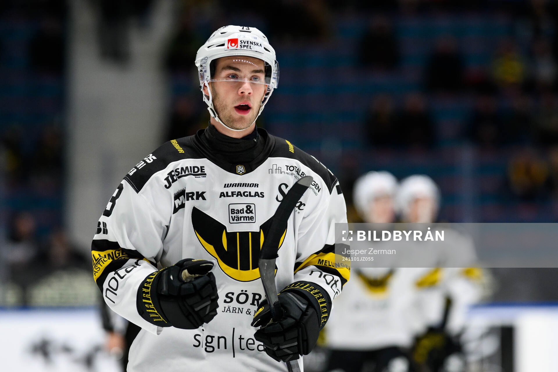 Västerås Anton Gradin jublar