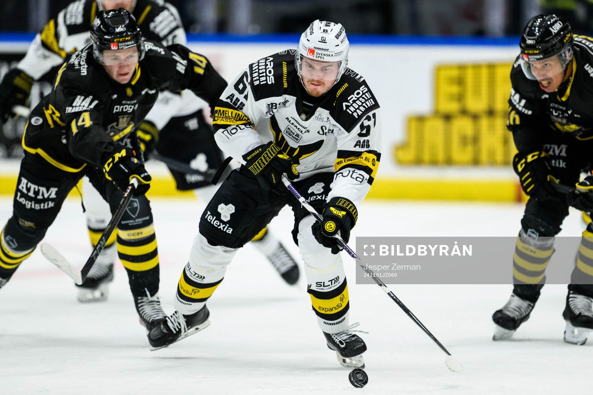 AIKs Jesper Emanuelsson och Västerås Malte Sjögren