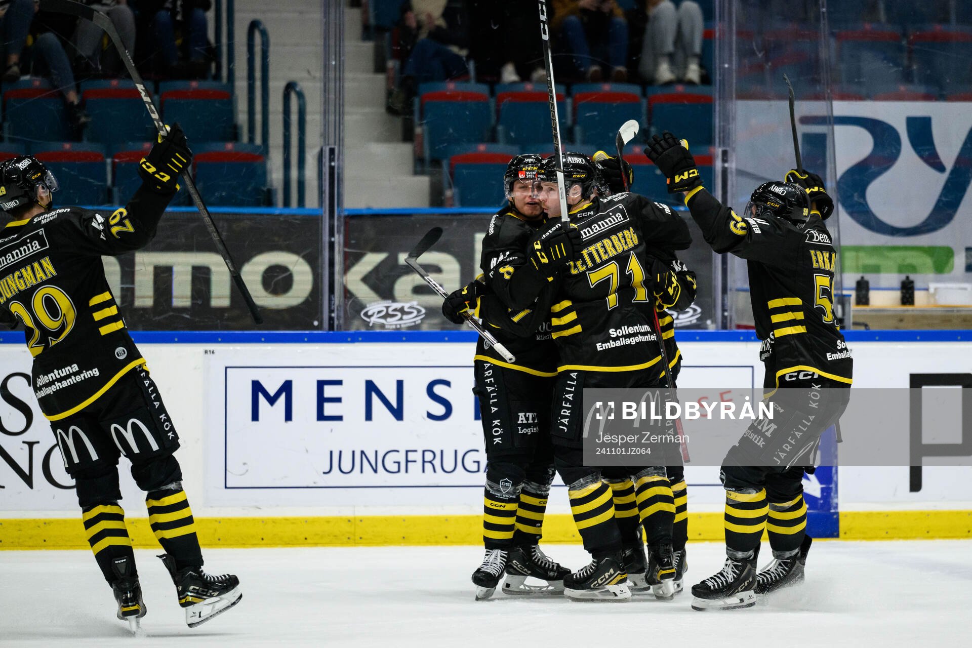 AIKs Tom Hedberg jublar