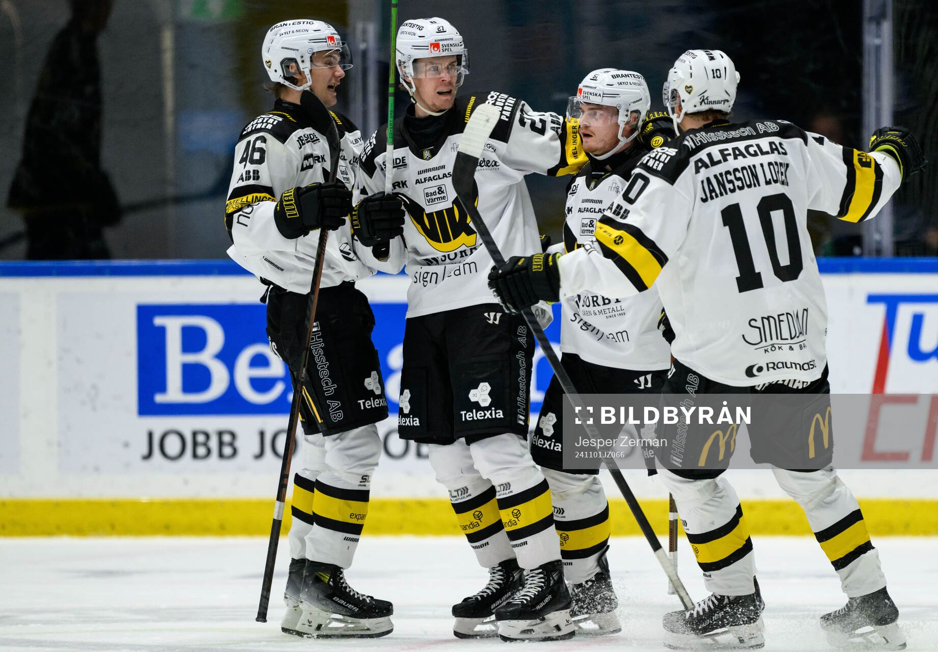 Västerås Malte Sjögren jublar