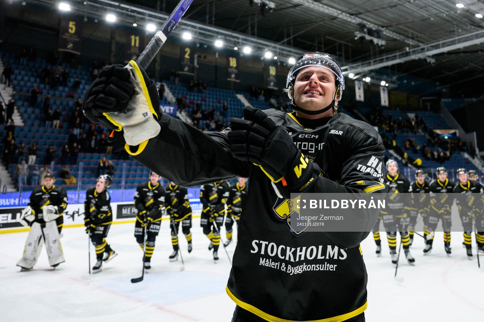 AIKs Alfred Barklund jublar