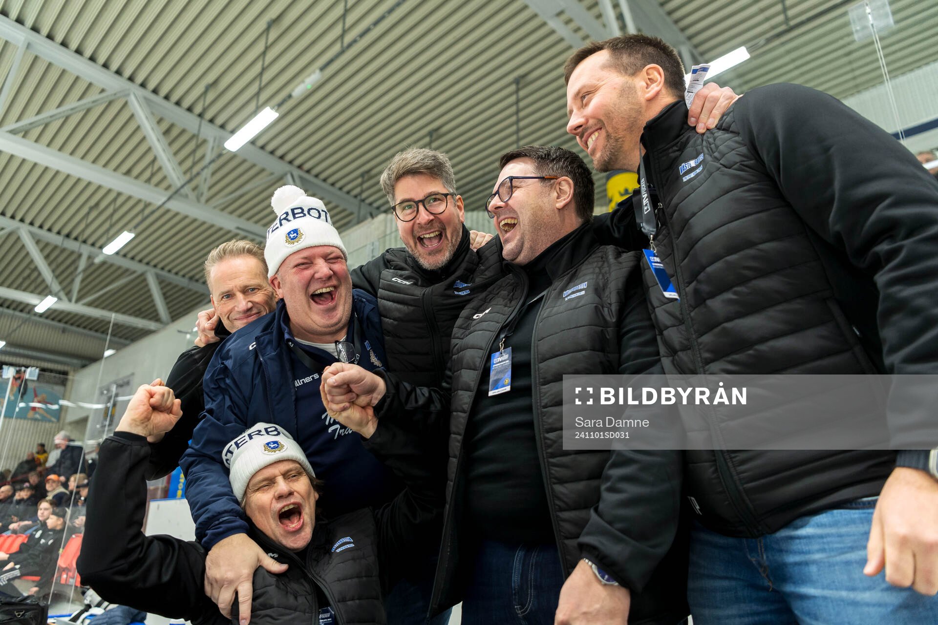 Västerbottens tränare jublar