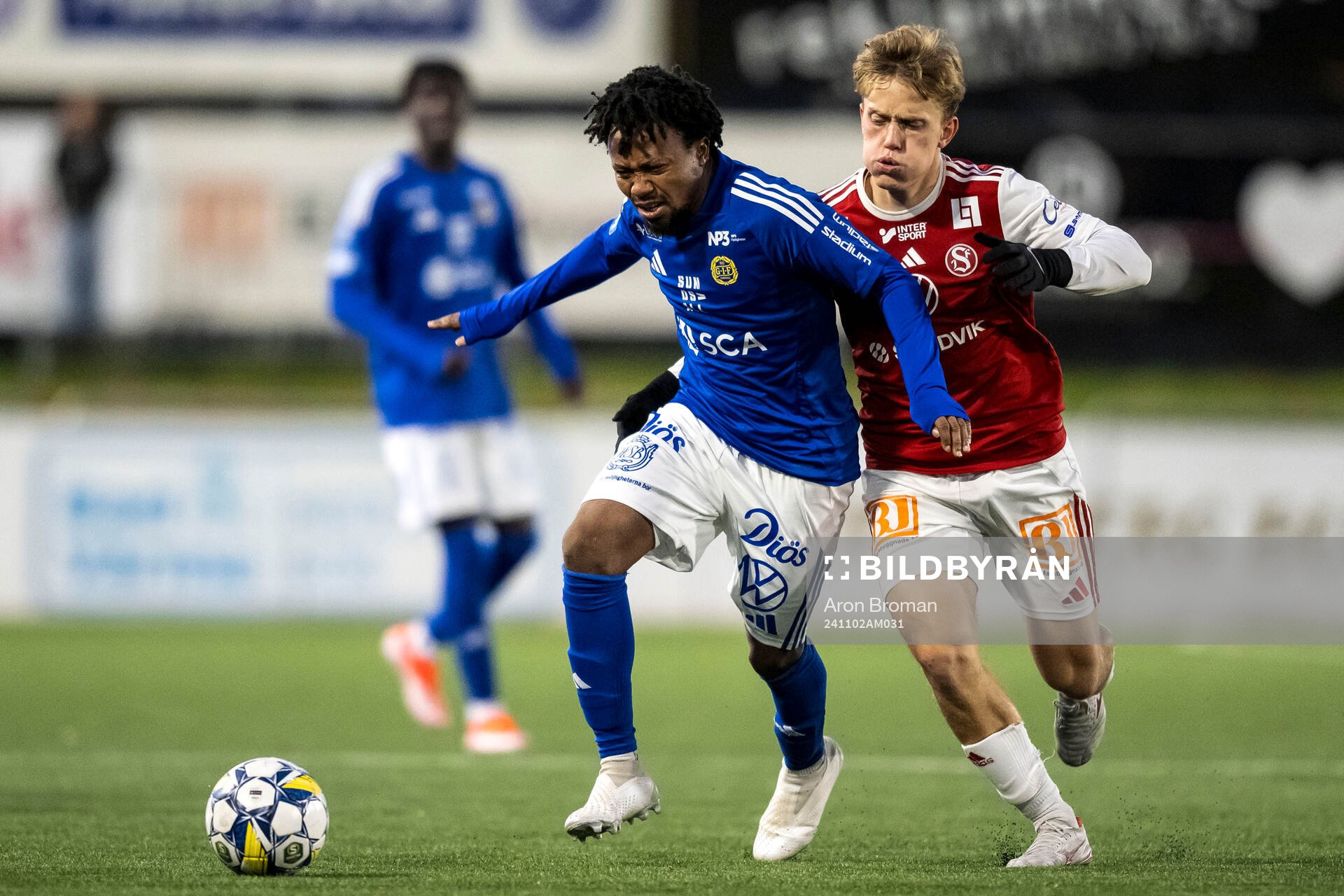 GIF Sundsvalls Abdul-Halik Hudu och Sandvikens IFs Ludwig