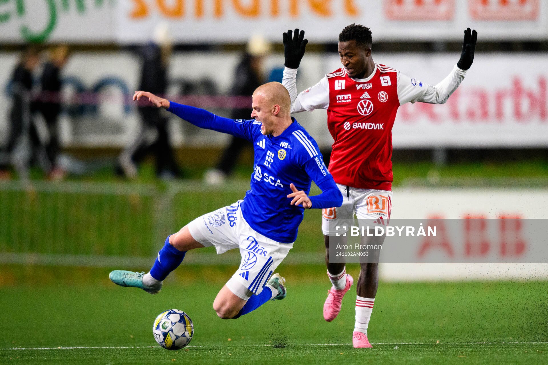 GIF Sundsvalls Lucas Forsberg och Sandvikens IFs Lague