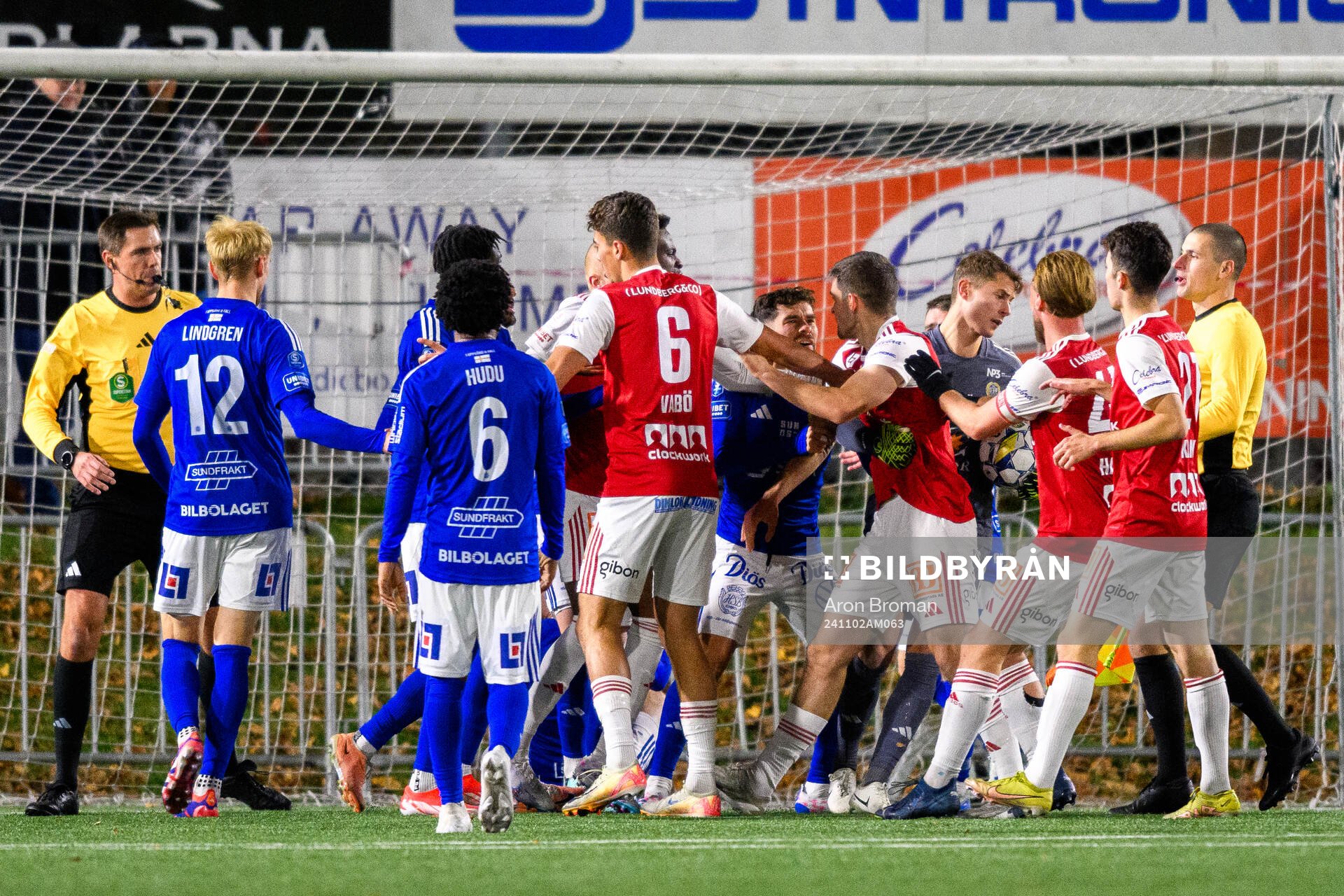 GIF Sundsvalls spelare och Sandvikens IFs spelare