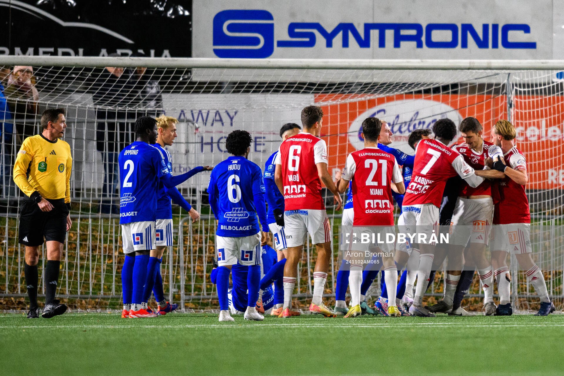 GIF Sundsvalls spelare och Sandvikens IFs spelare