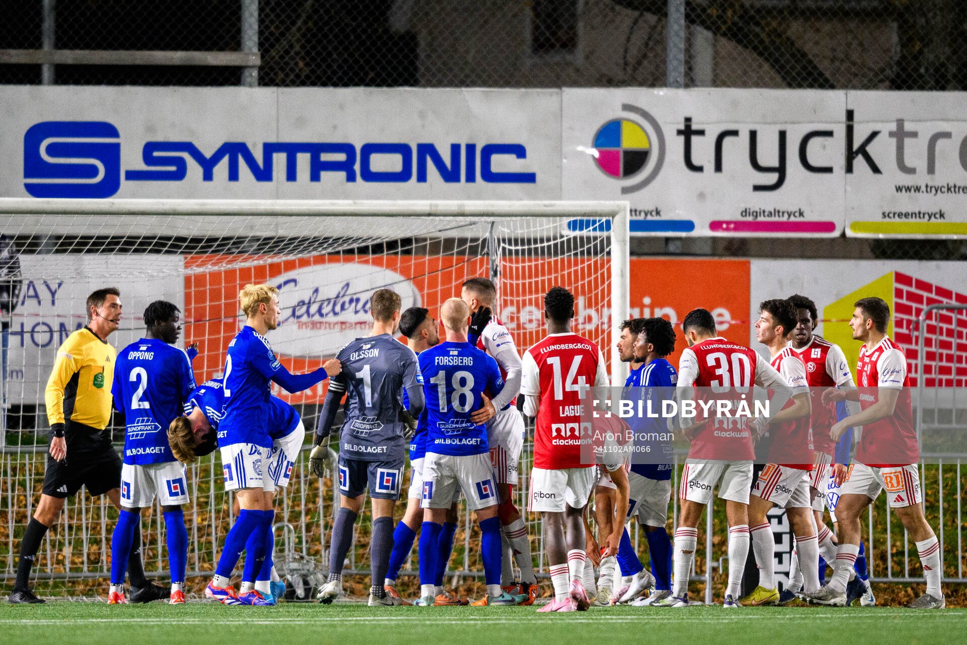 GIF Sundsvalls spelare och Sandvikens IFs spelare