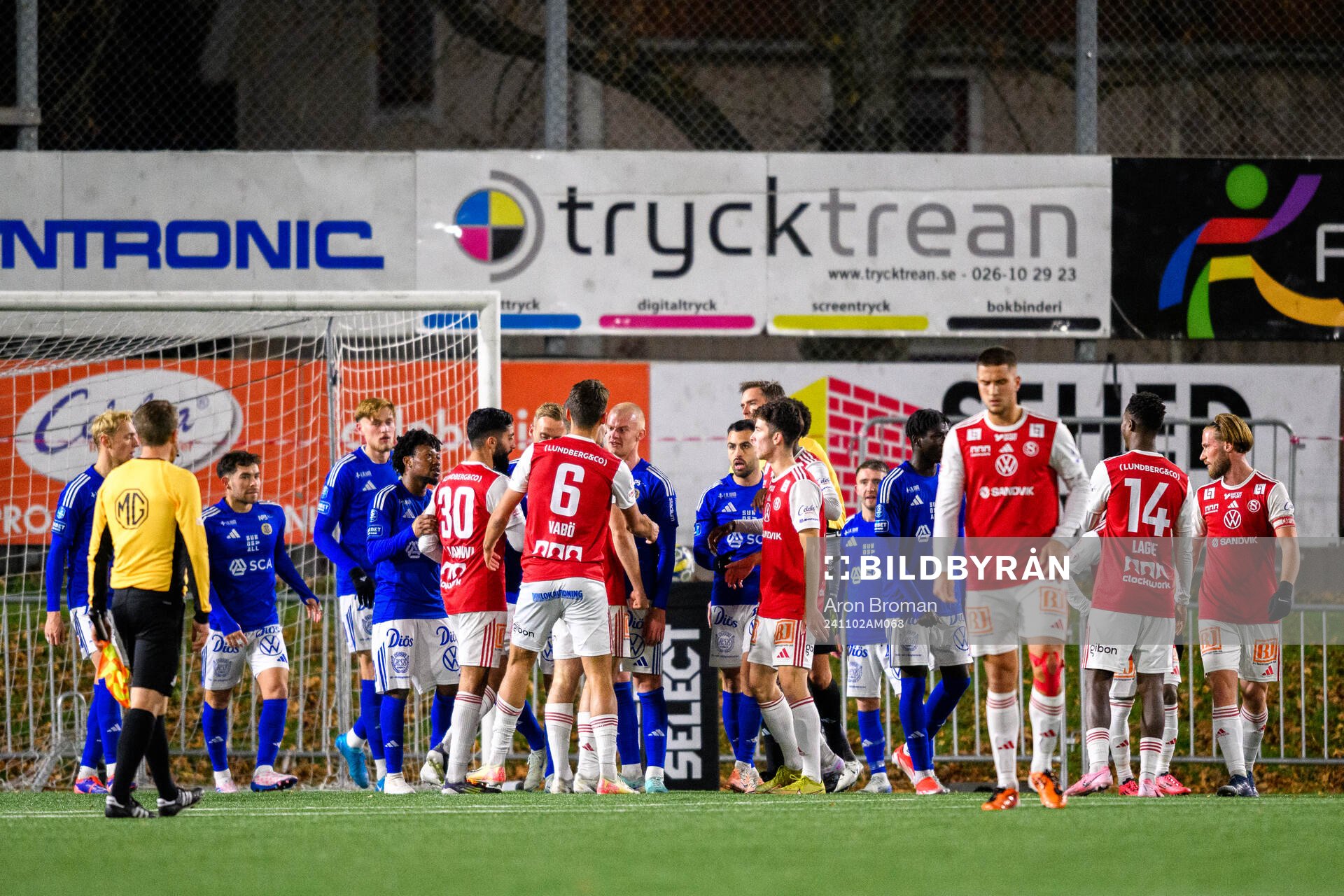 GIF Sundsvalls spelare och Sandvikens IFs spelare