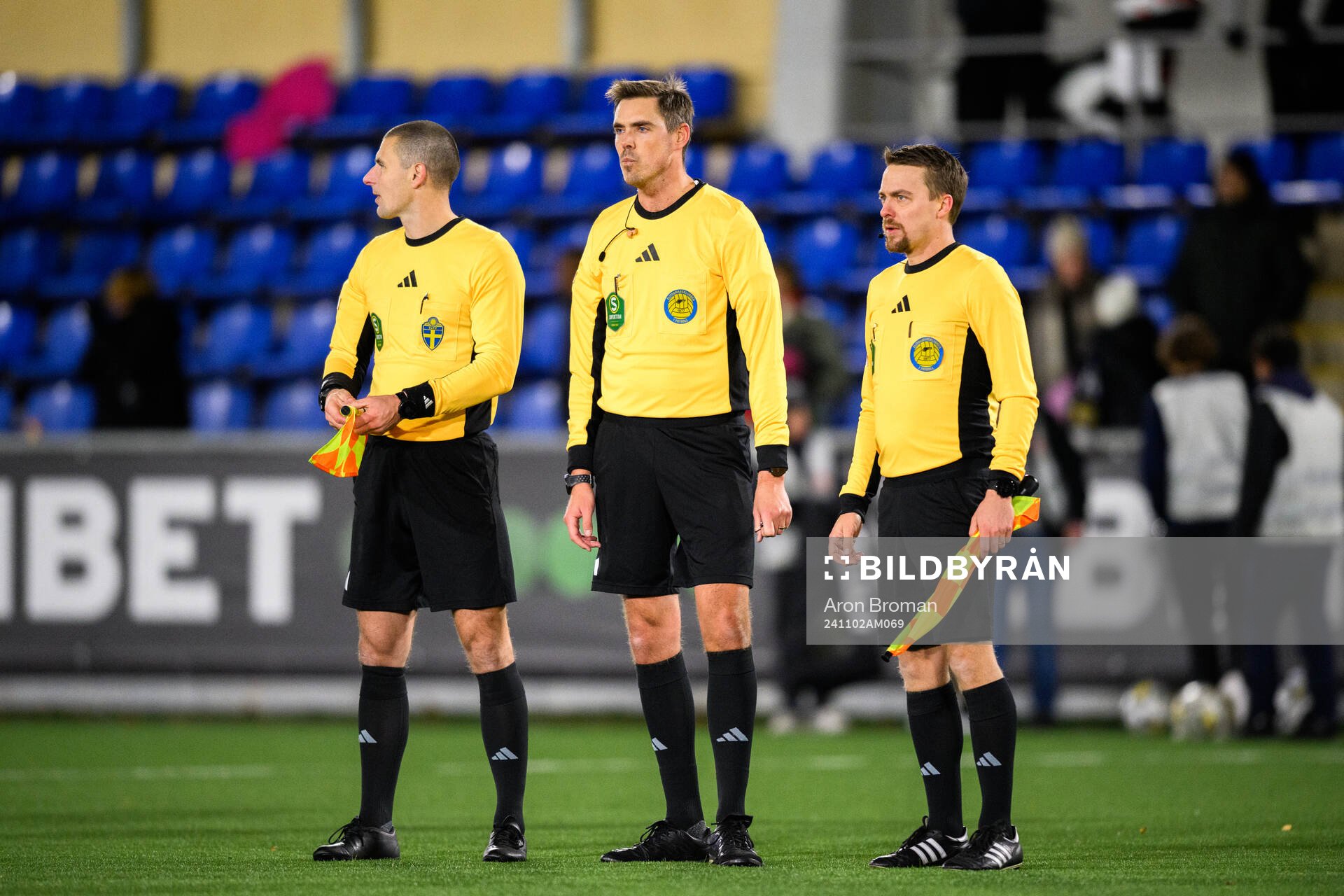 Assisterande domare Mirza Rovcanin, Domare Magnus Lindgren
