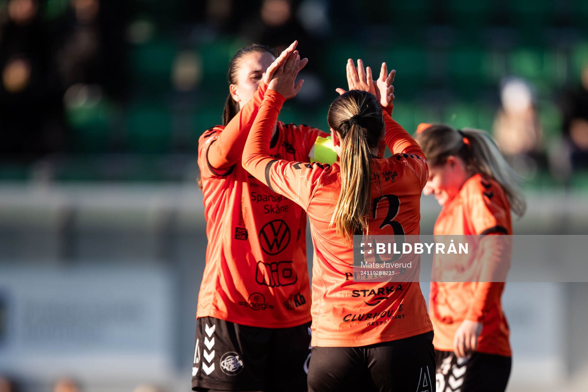 Kristianstads spelare jublar