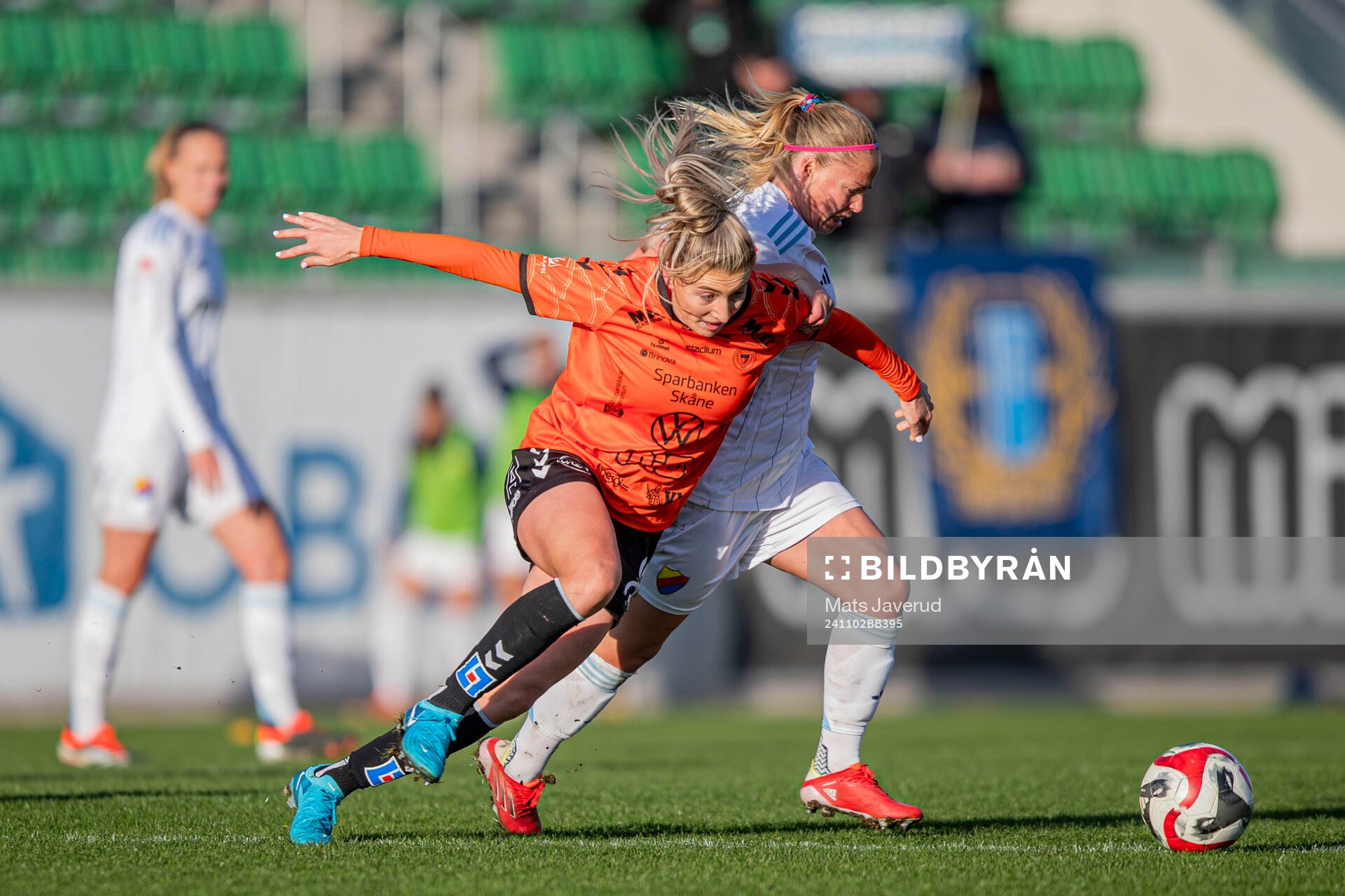 Kristianstads Hlin Eiriksdottir och Djurgårdens Therese