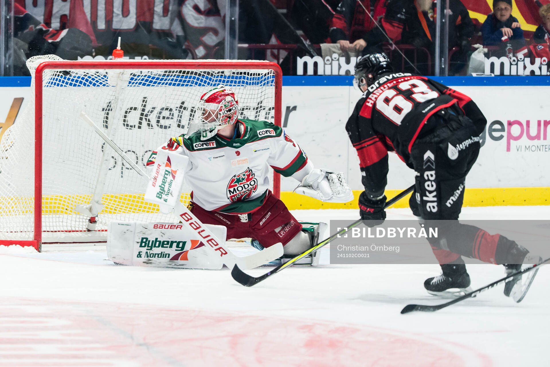 Malmö Redhawks Fredrik Händemark jublar