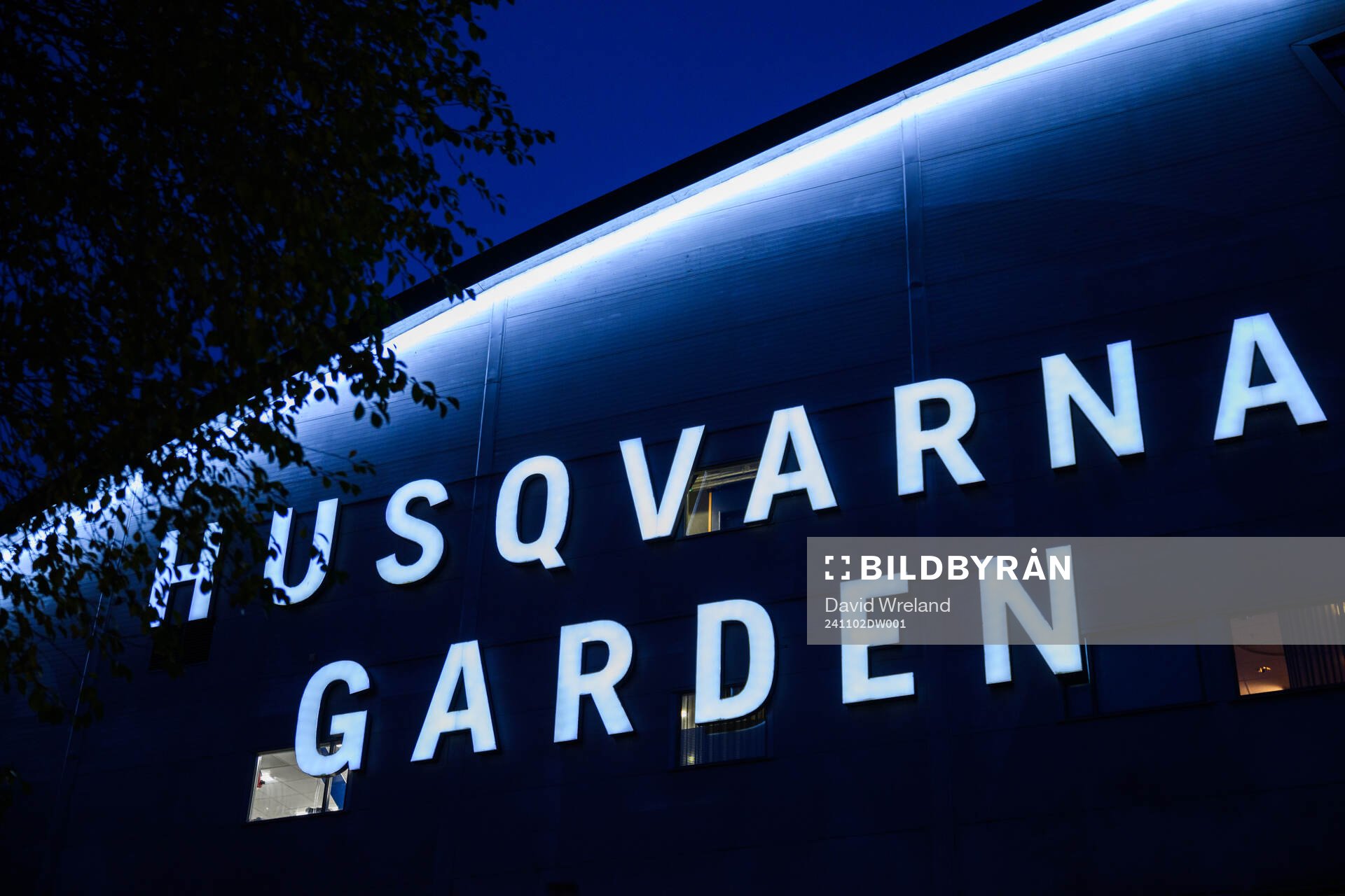 Exteriör av Husqvarna Garden