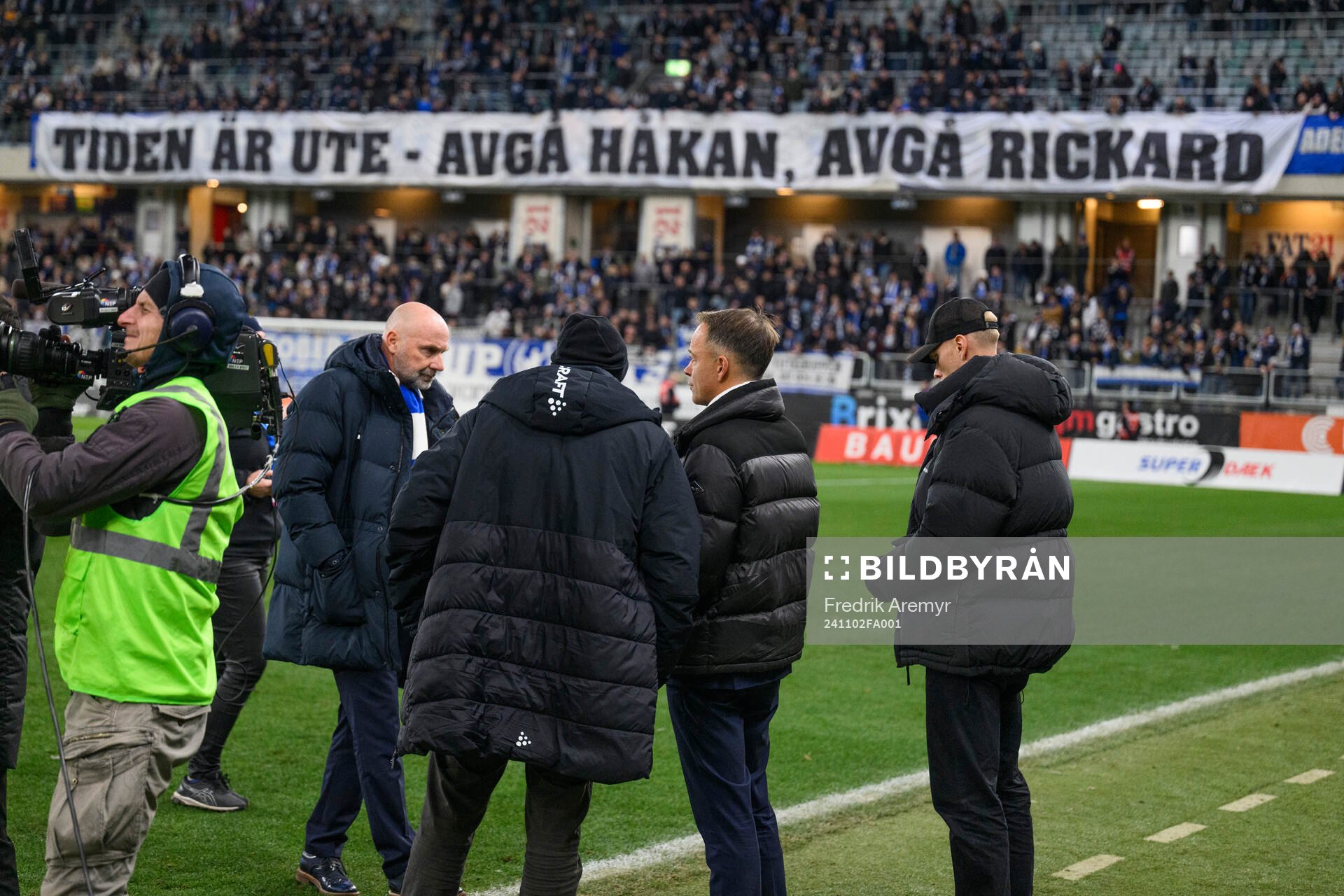 IFK Göteborgs klubbdirektör Håkan Mild samt ordförande