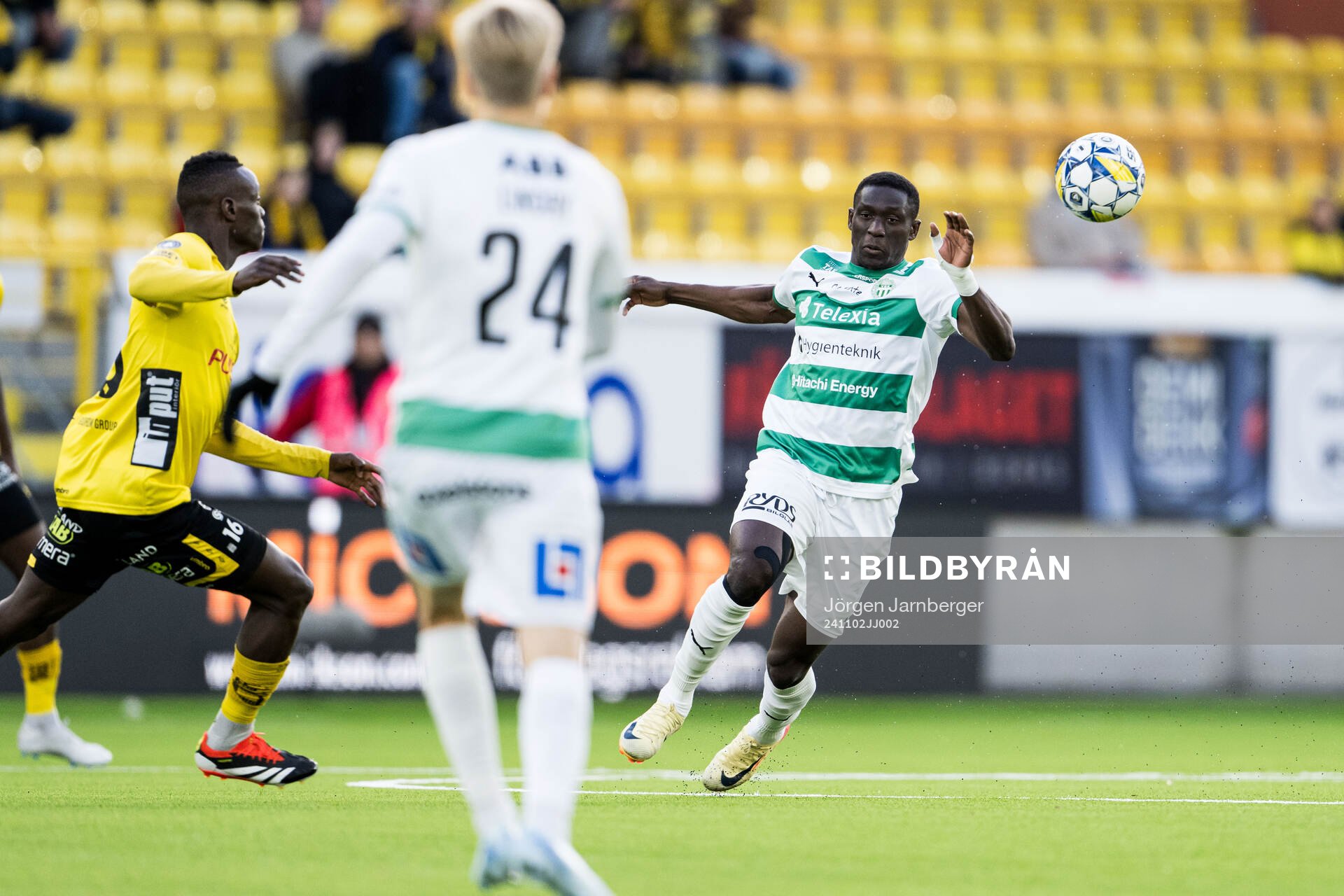 Elfsborgs Timothy Noor Ouma och Västerås Ibrahim Yalatif