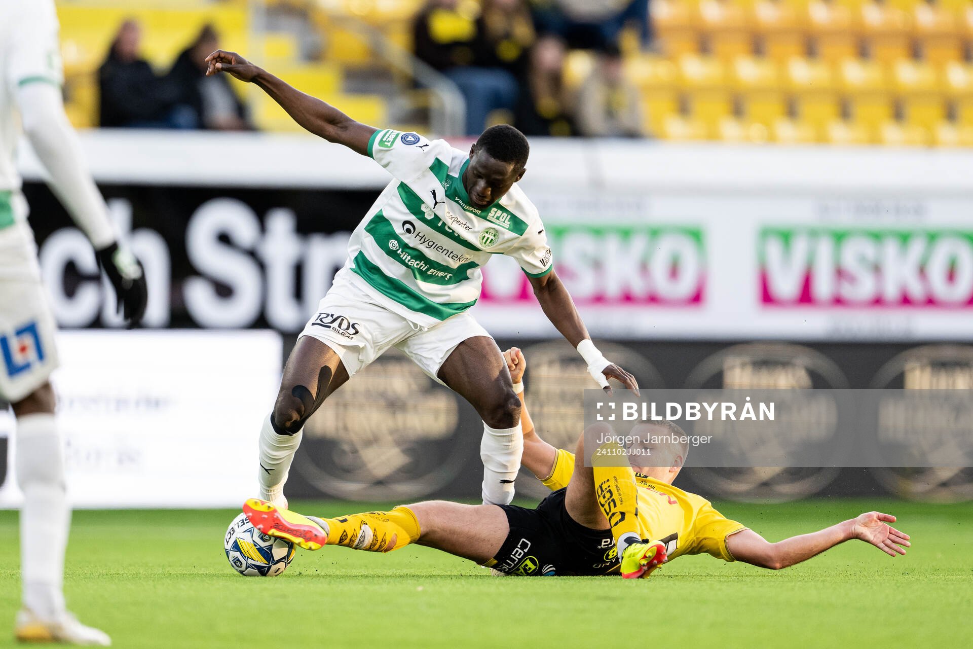 Västerås Ibrahim Yalatif Diabate och Elfsborgs Gustav