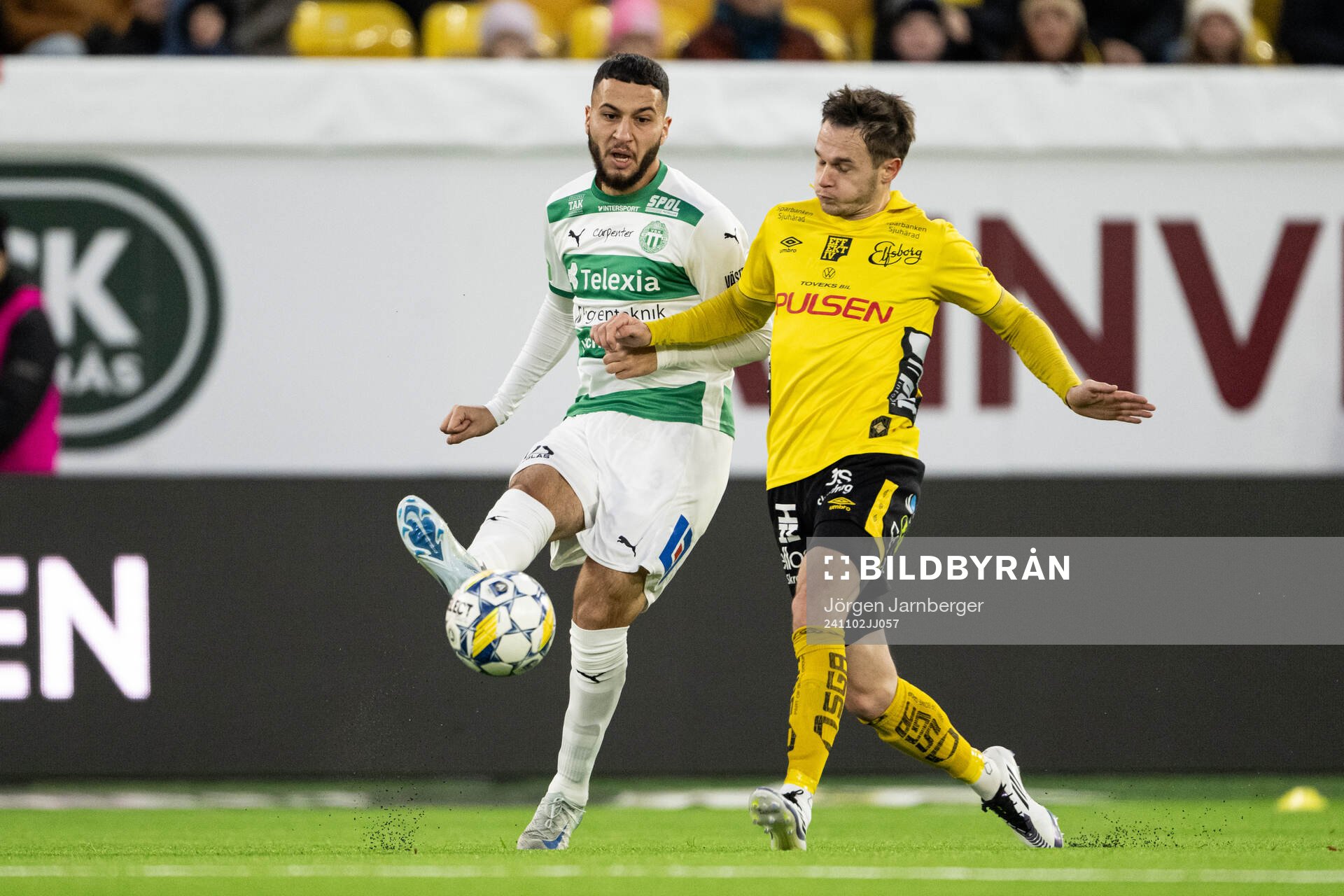 Västerås Abdelrahman Boudah Saidi och Elfsborgs Jens