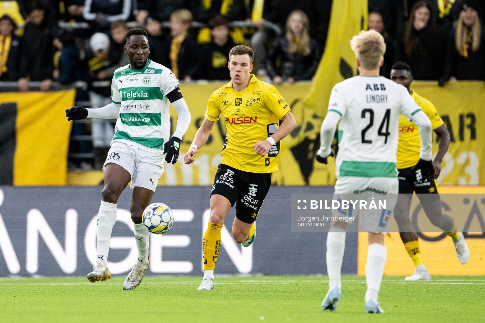Västerås Frederic Nsabiyumva och Elfsborgs Andri Fannar