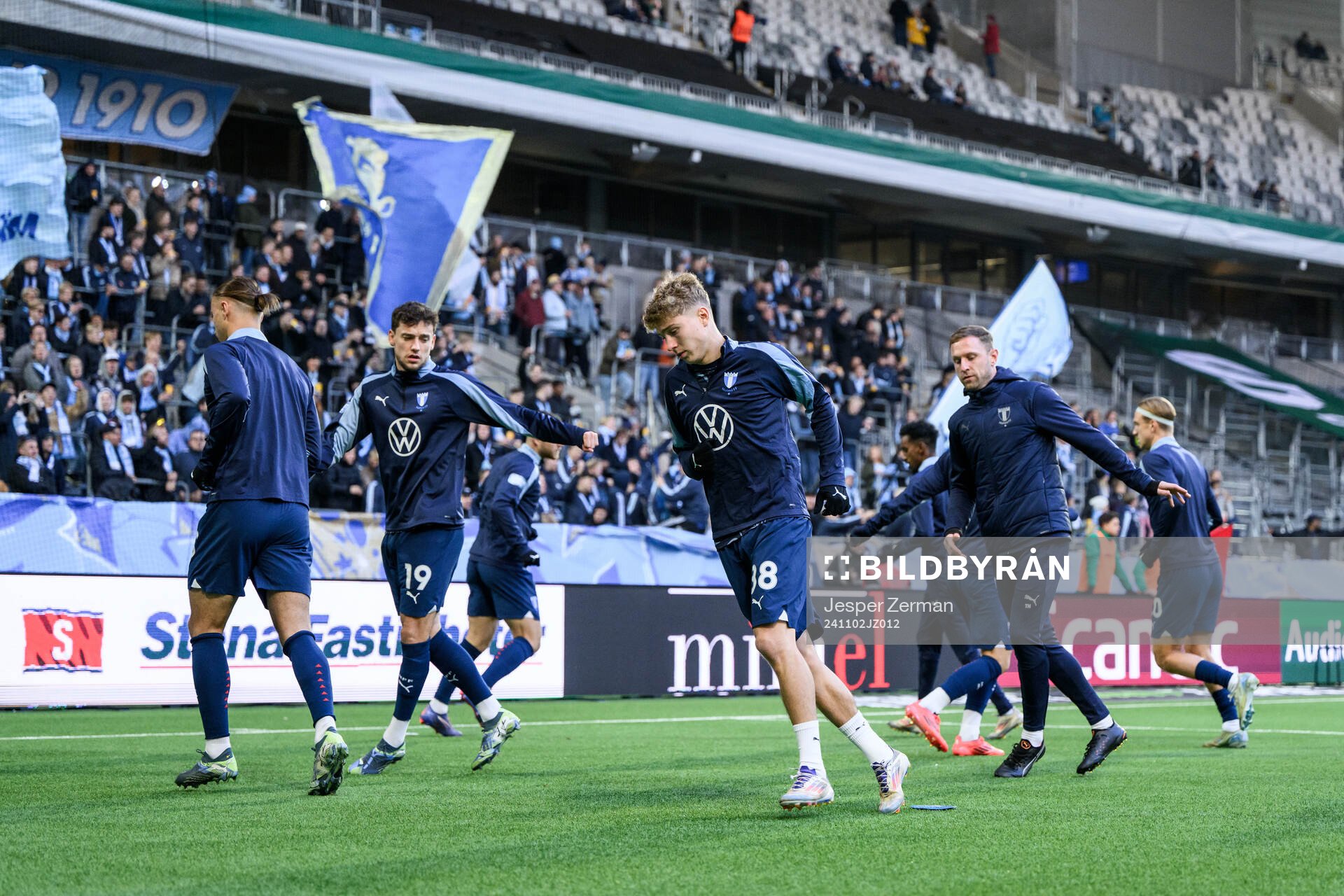 Malmö FFs Colin Rösler och Hugo Bolin