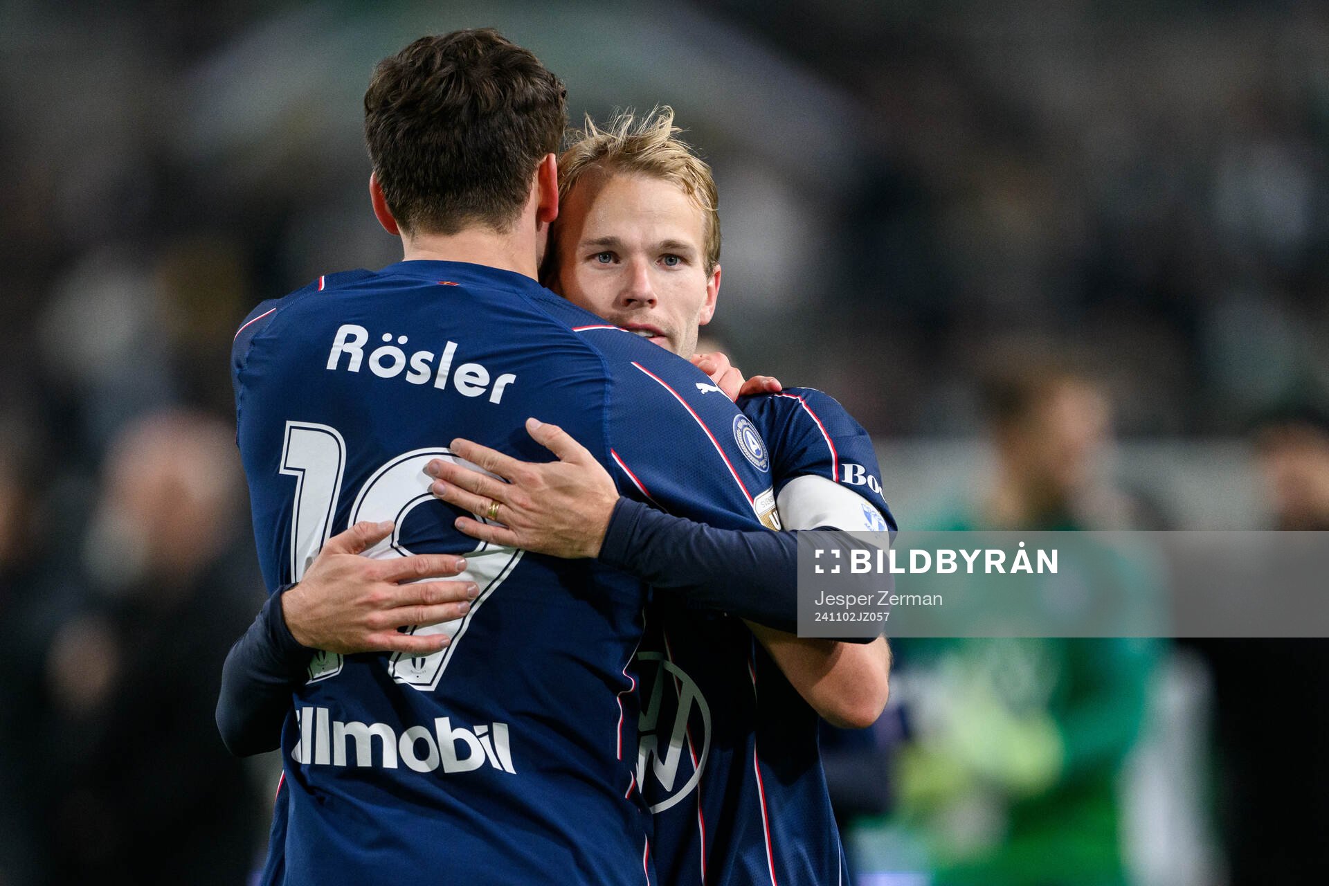 Malmö FFs Colin Rösler och Oscar Lewicki