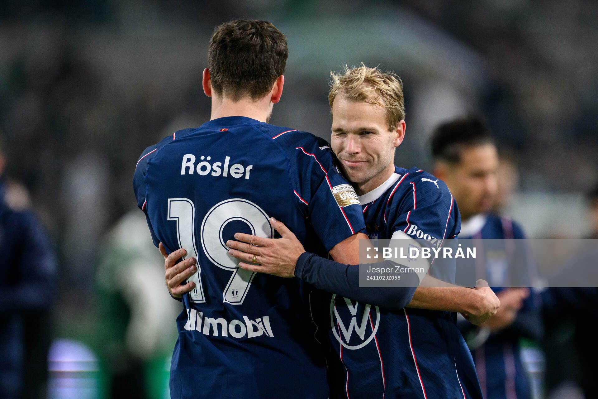 Malmö FFs Colin Rösler och Oscar Lewicki
