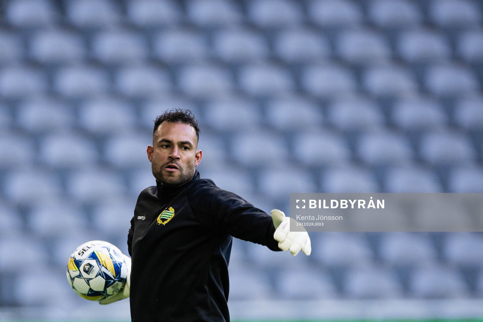 Hammarbys målvakt Warner Hahn