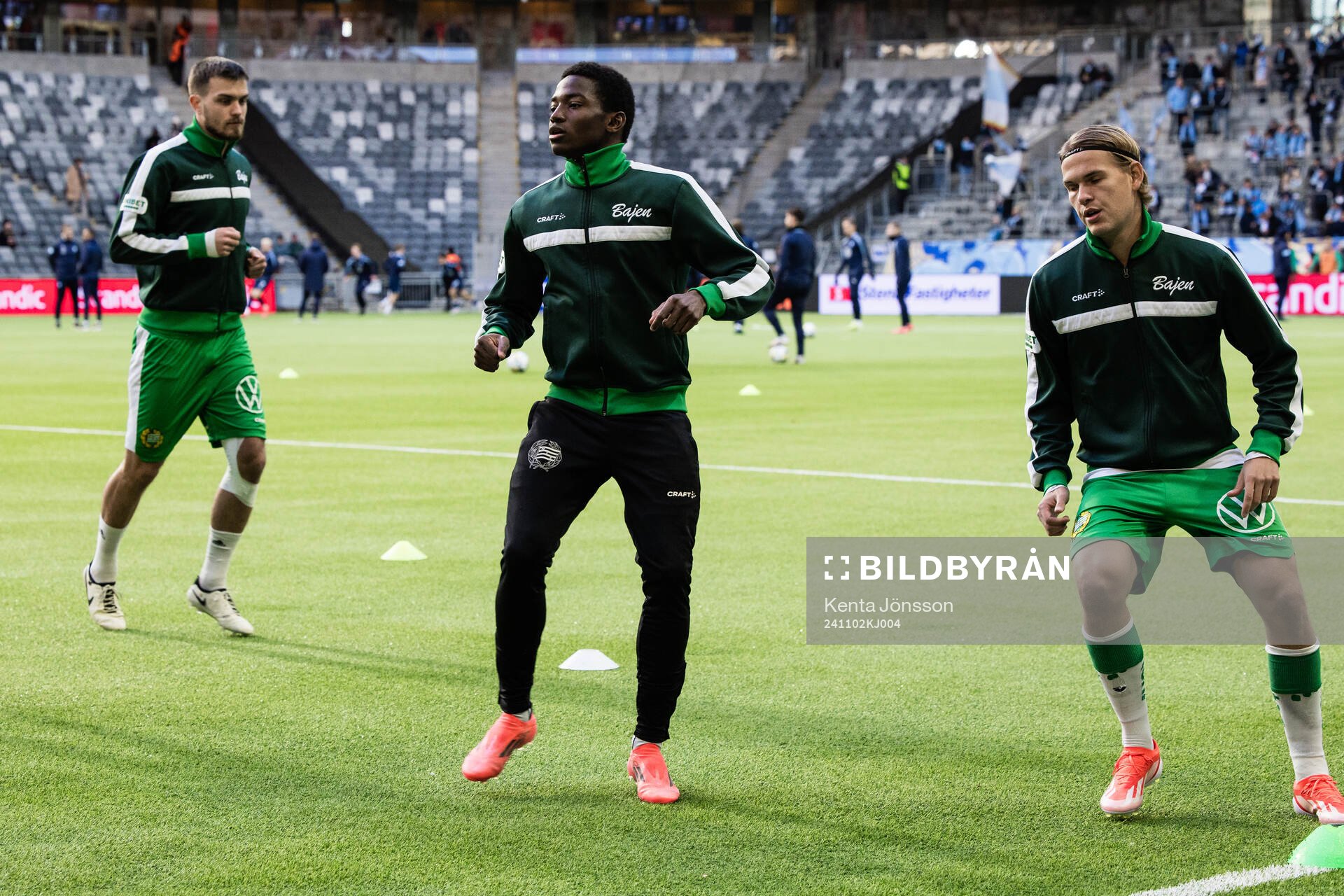 Hammarbys Bazoumana Touré och Markus Karlsson